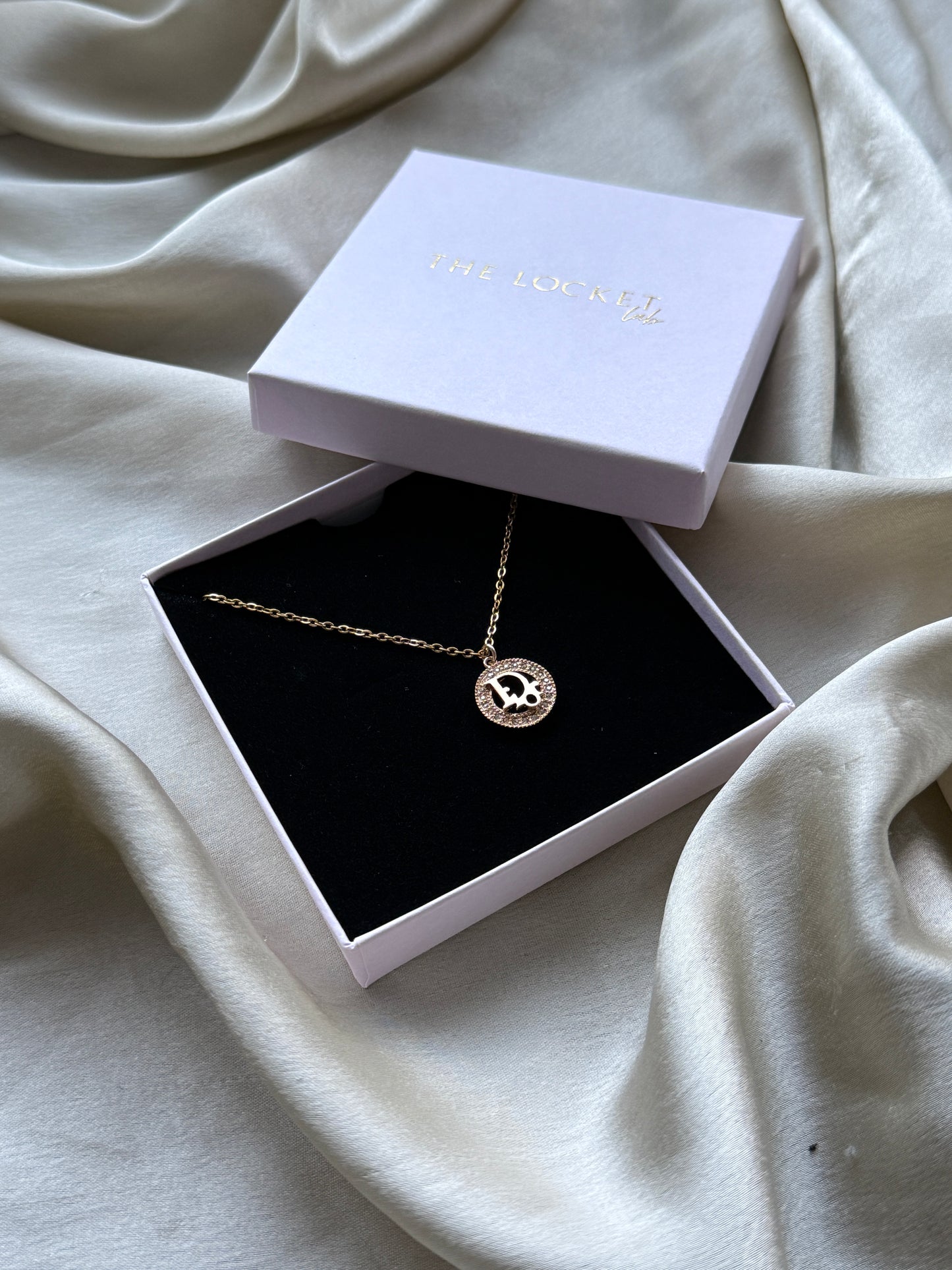 Authentic Reworked Necklace - Logo Cicle