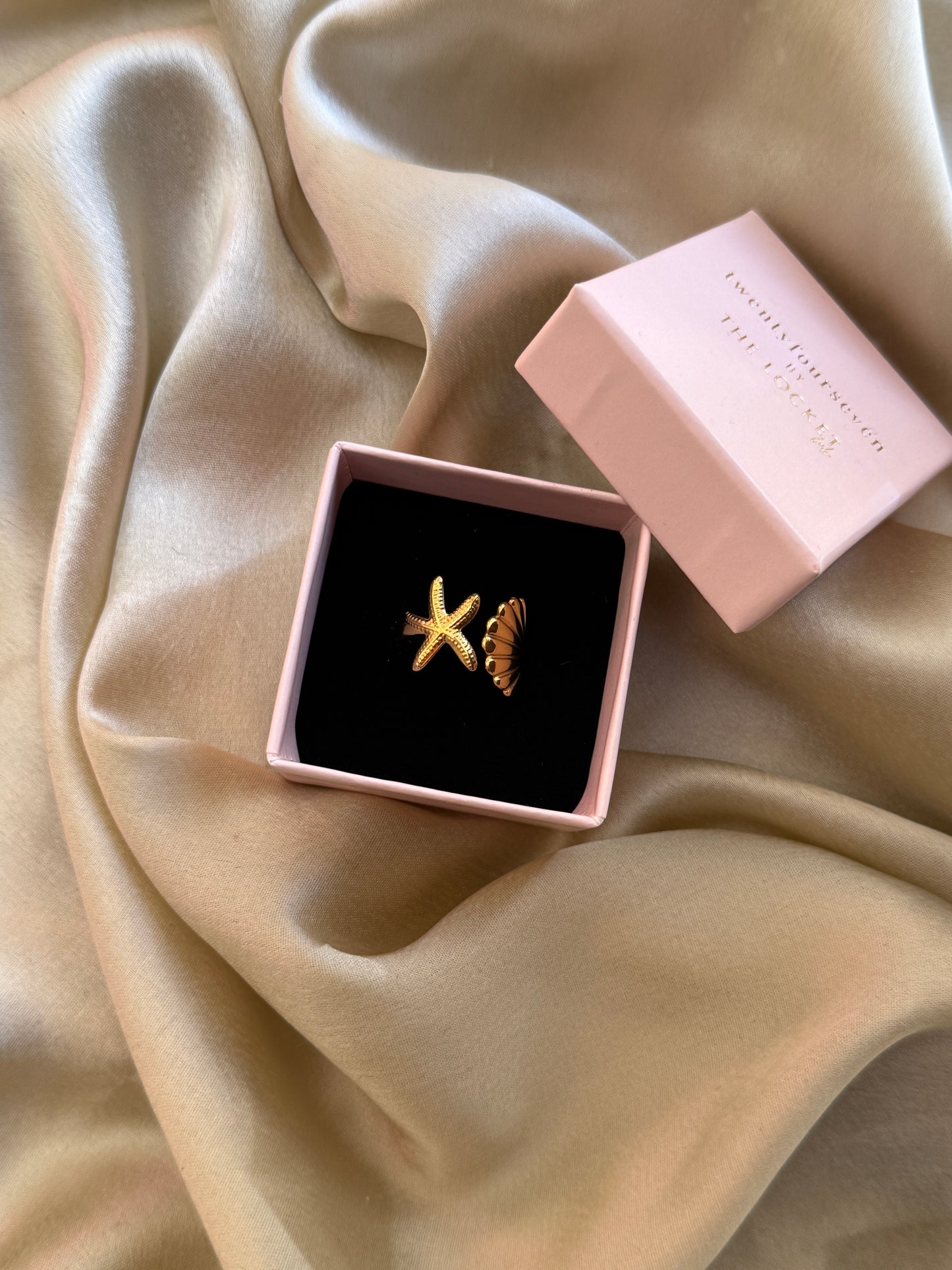 Hattie Waterproof Gold Plated Ring