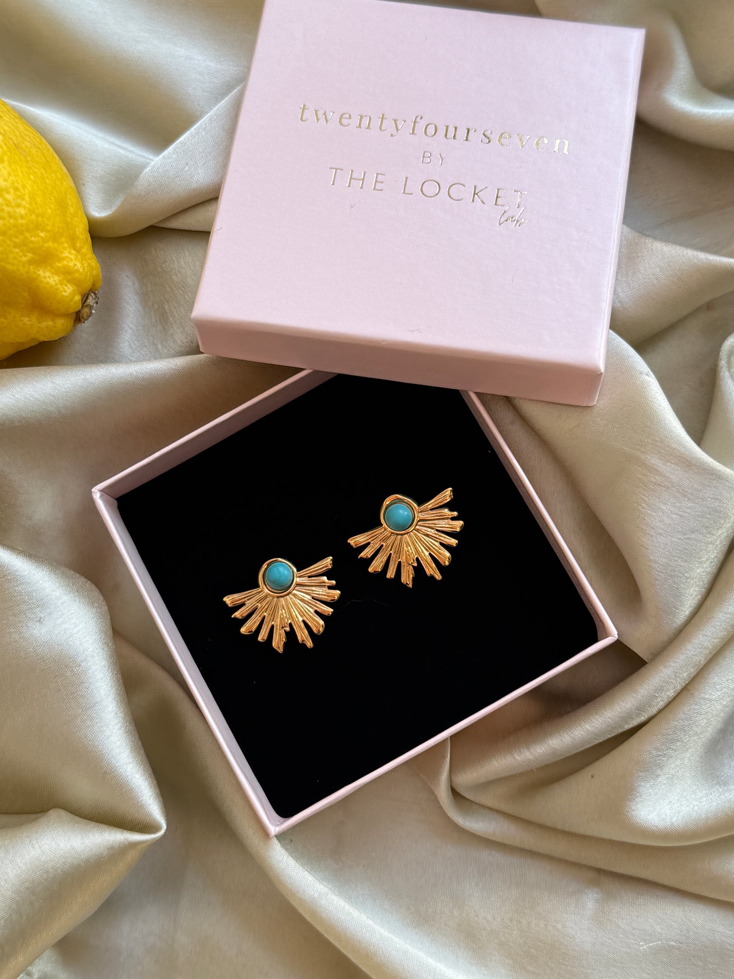 Lily Waterproof Gold Plated Earrings