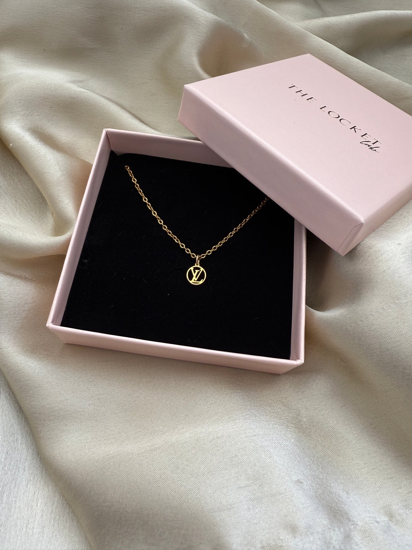 Authentic Reworked Small Logo Necklace