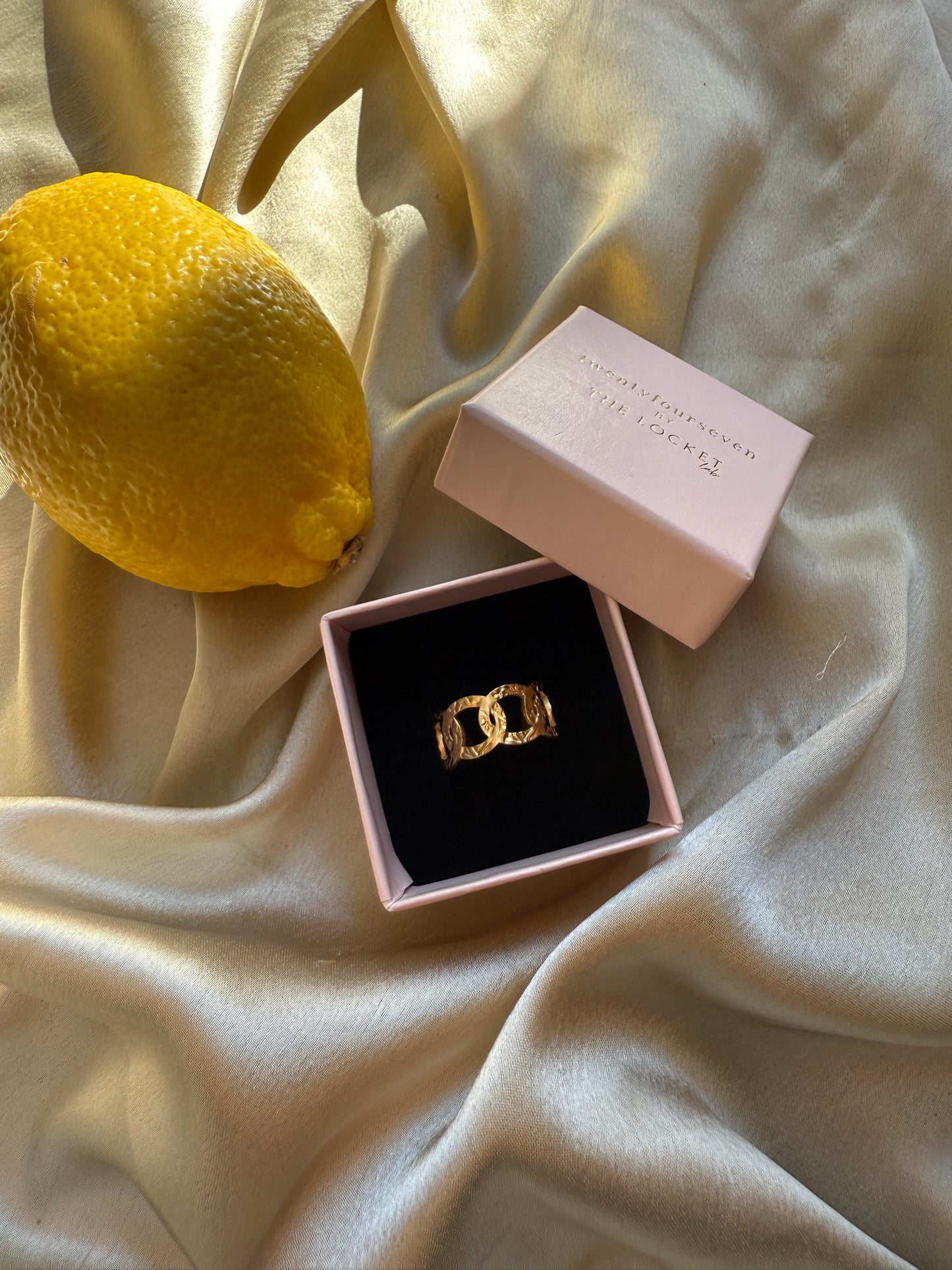 Molly Waterproof Gold Plated Ring