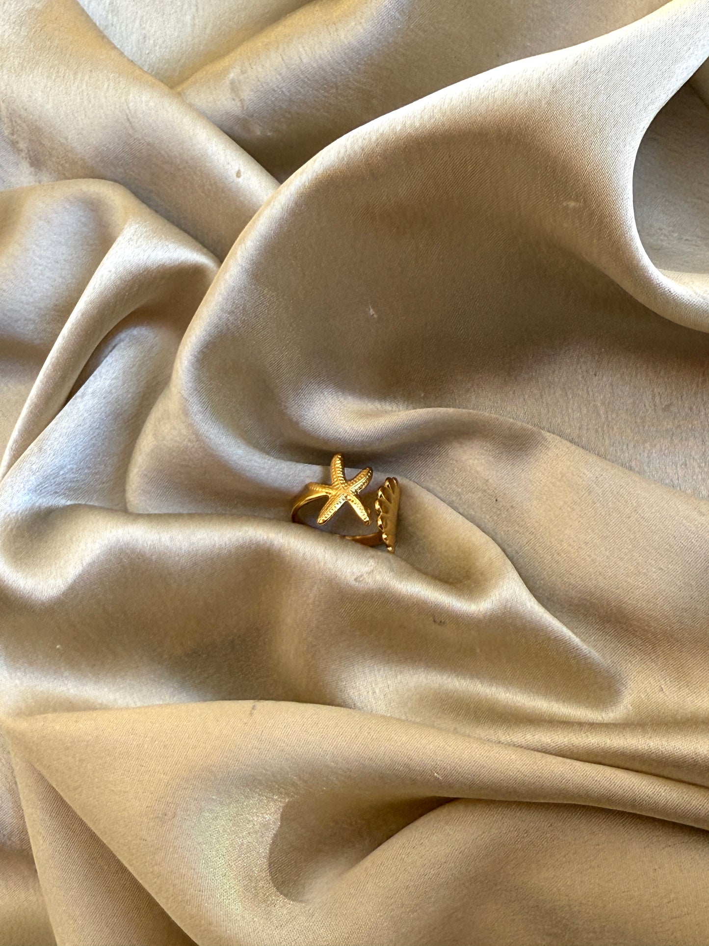 Hattie Waterproof Gold Plated Ring