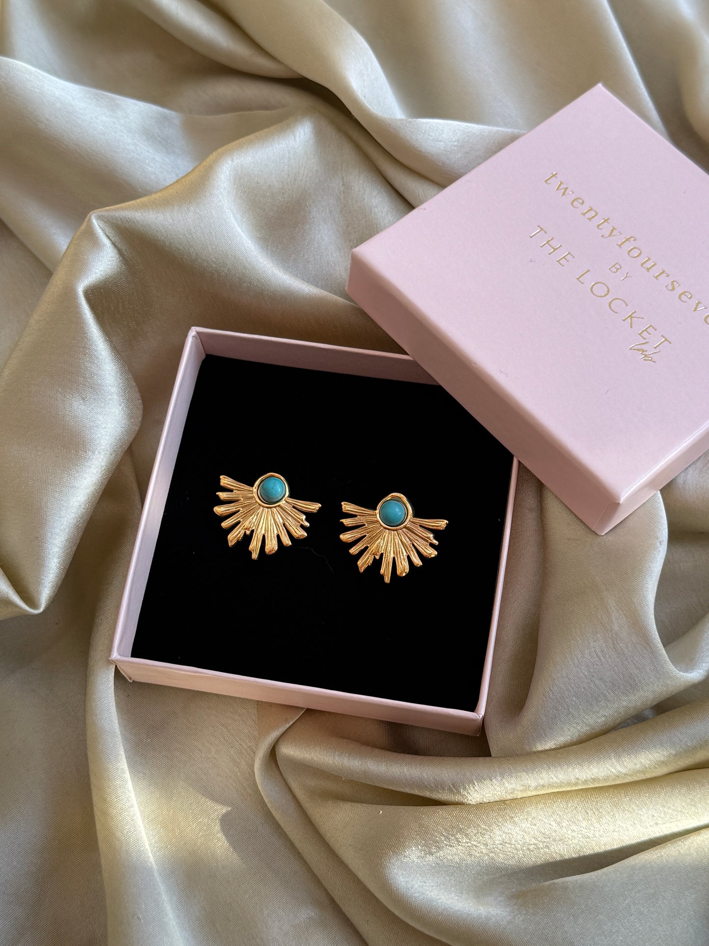 Lily Waterproof Gold Plated Earrings