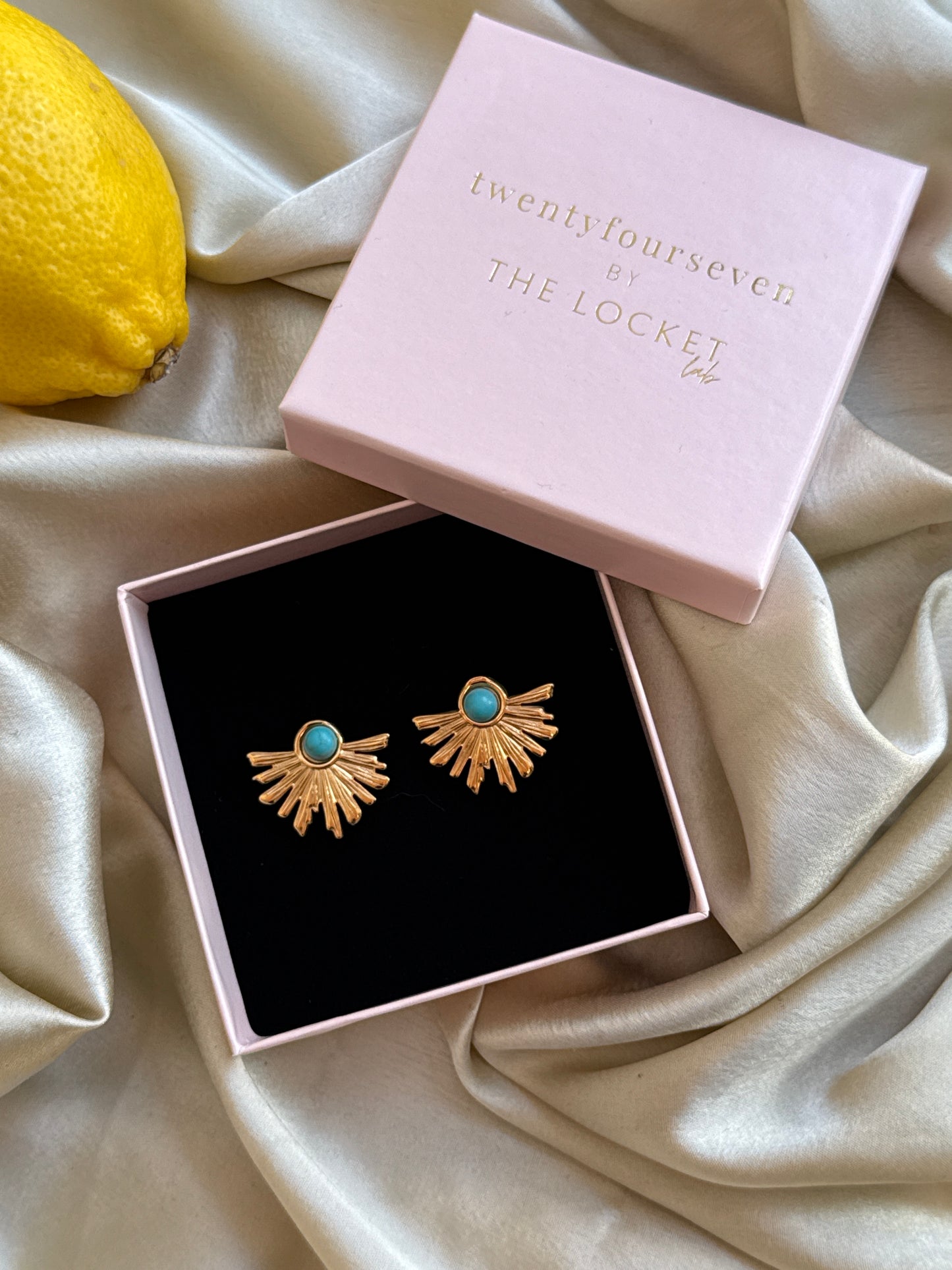Lily Waterproof Gold Plated Earrings