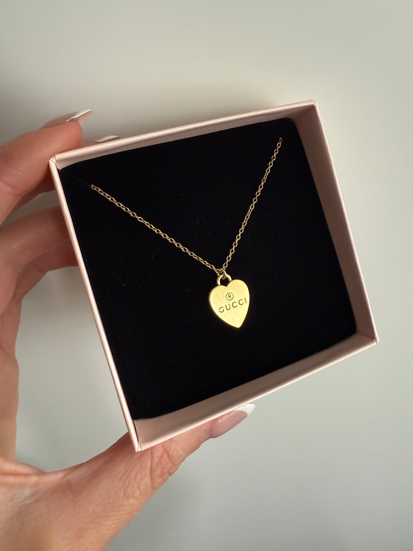 Authentic Reworked Necklace - Heart