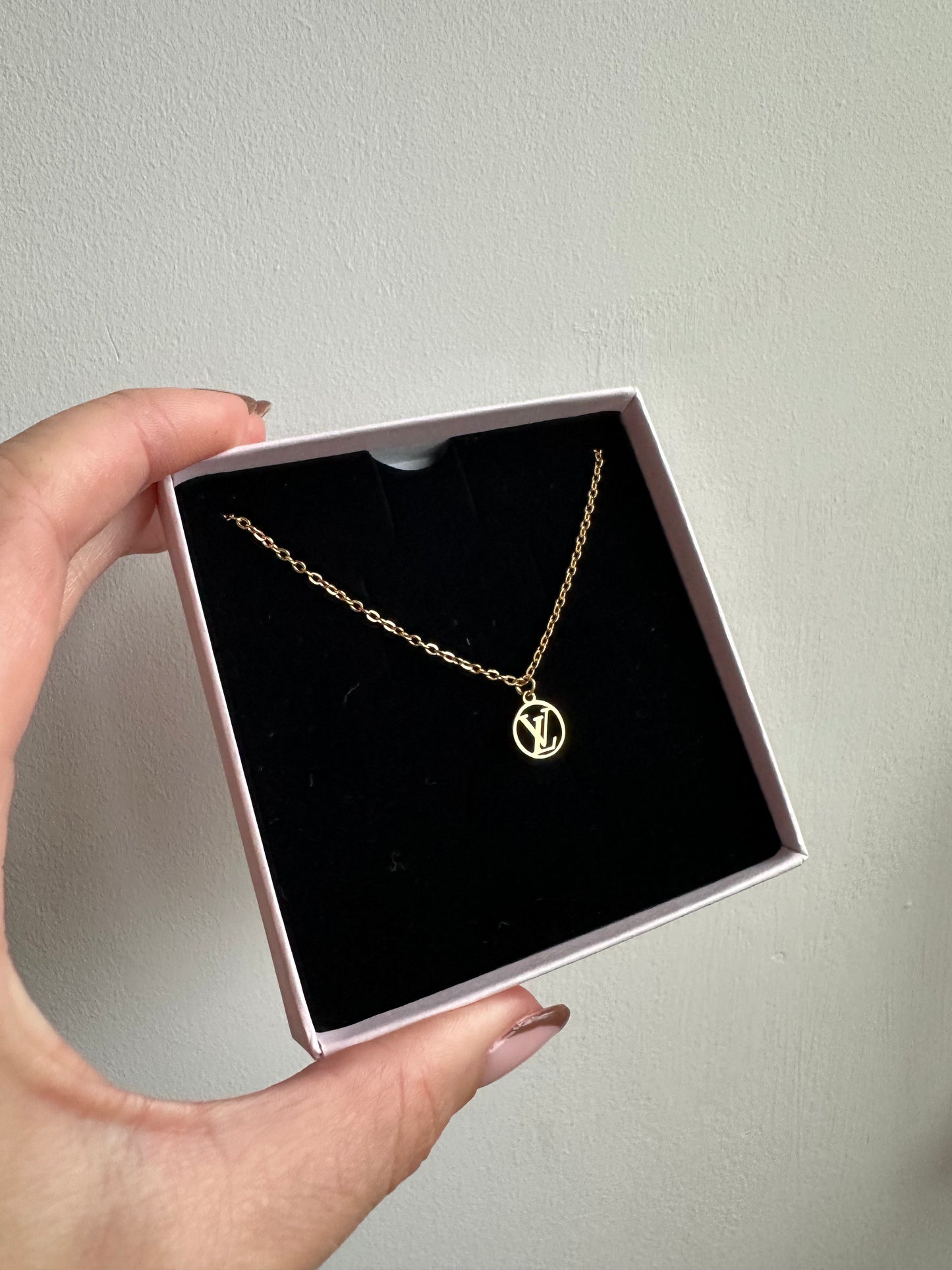 Authentic Reworked Medium Logo Necklace
