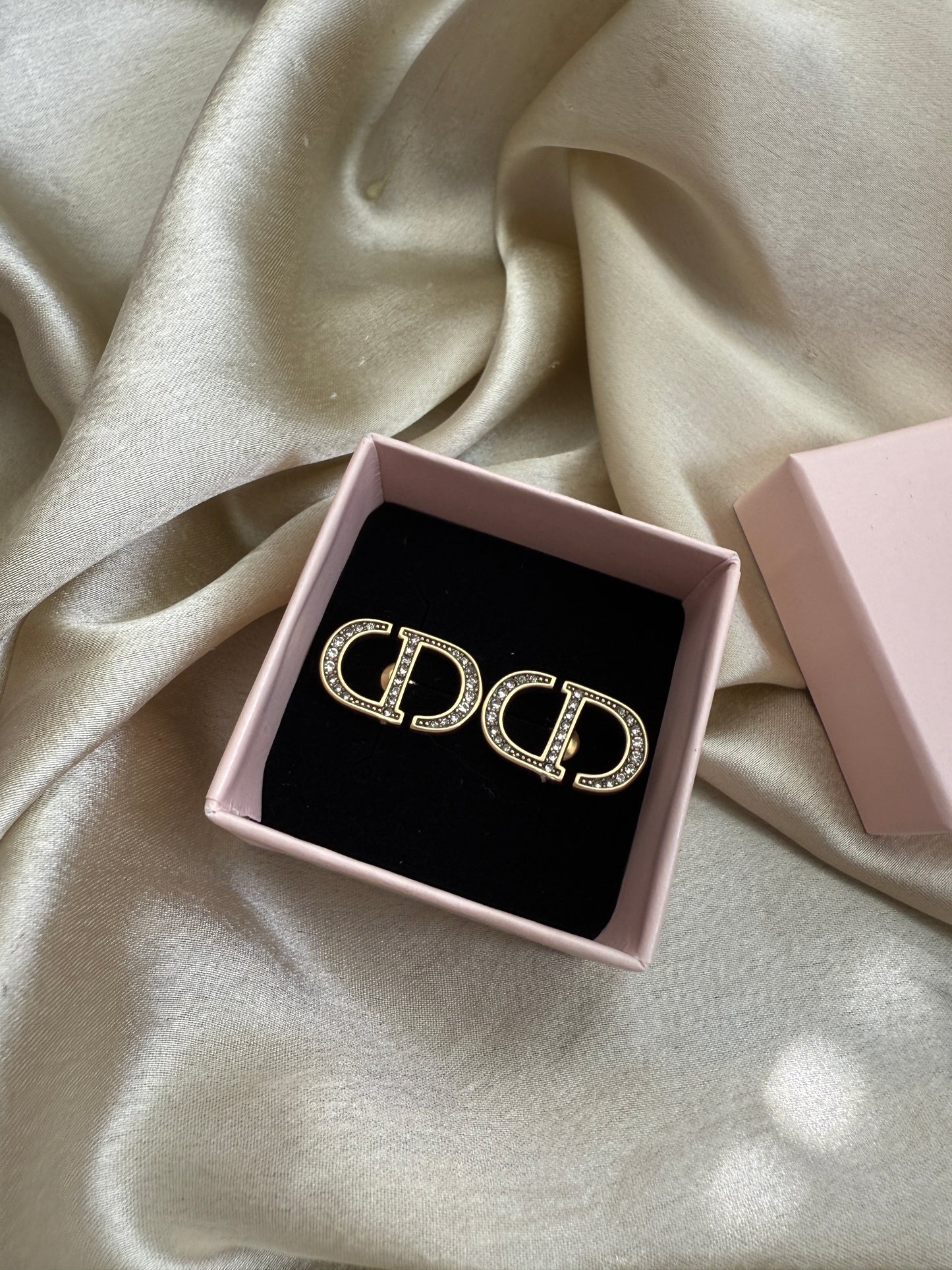 Authentic Reworked Necklace - CD Earrings