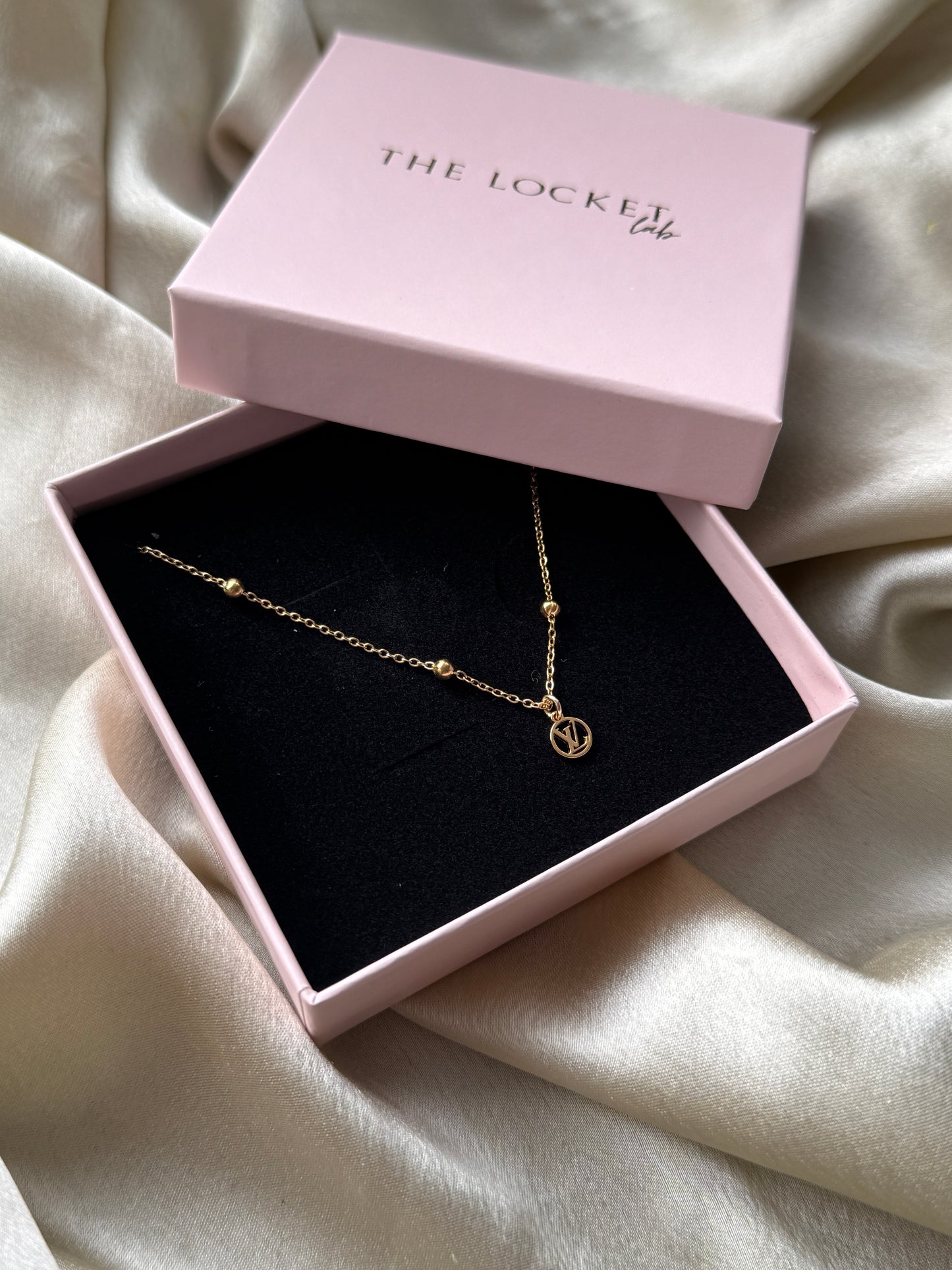 Authentic Reworked Necklace - Mini Delicate Logo