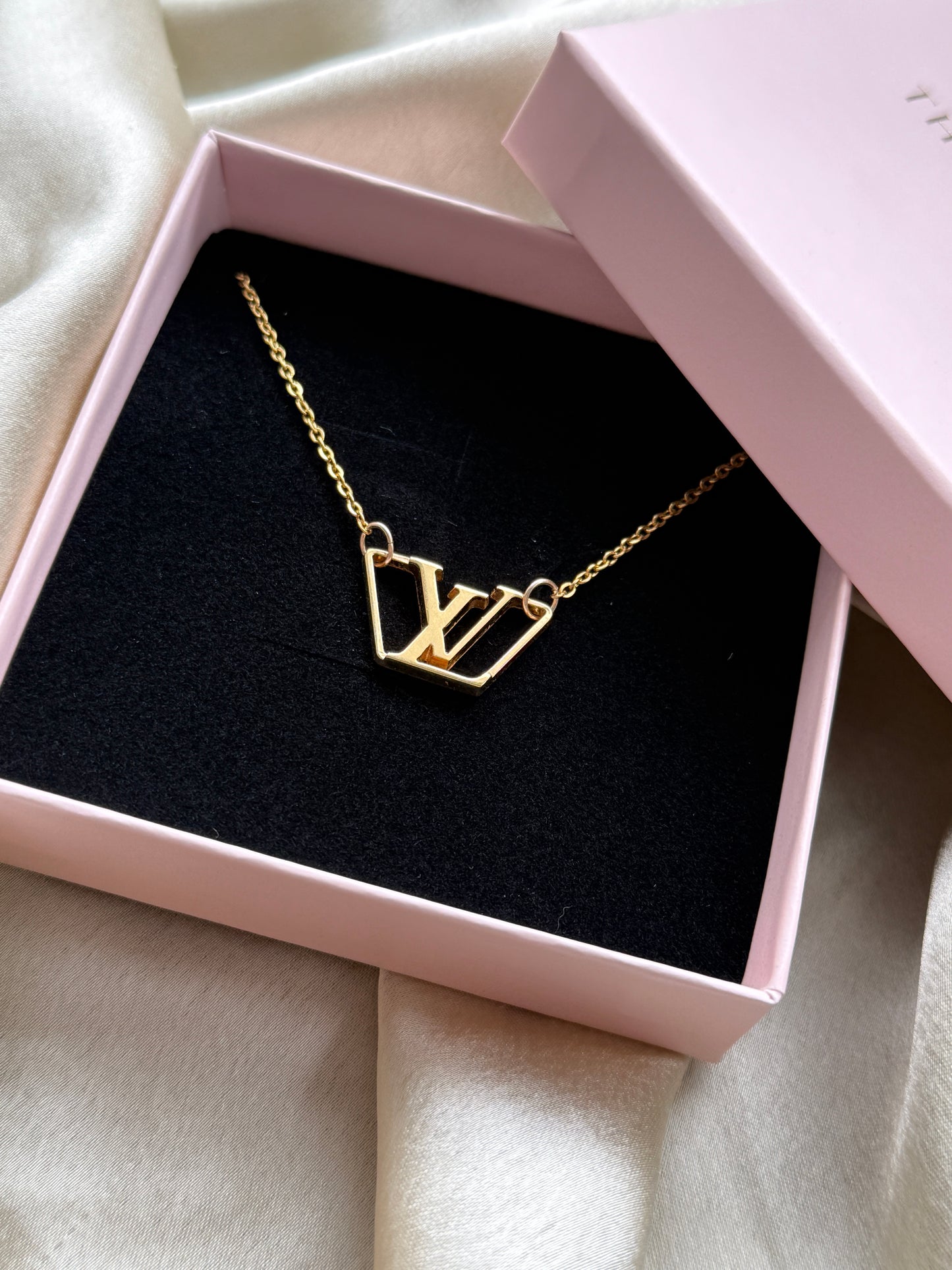 Authentic Reworked Large Logo Necklace