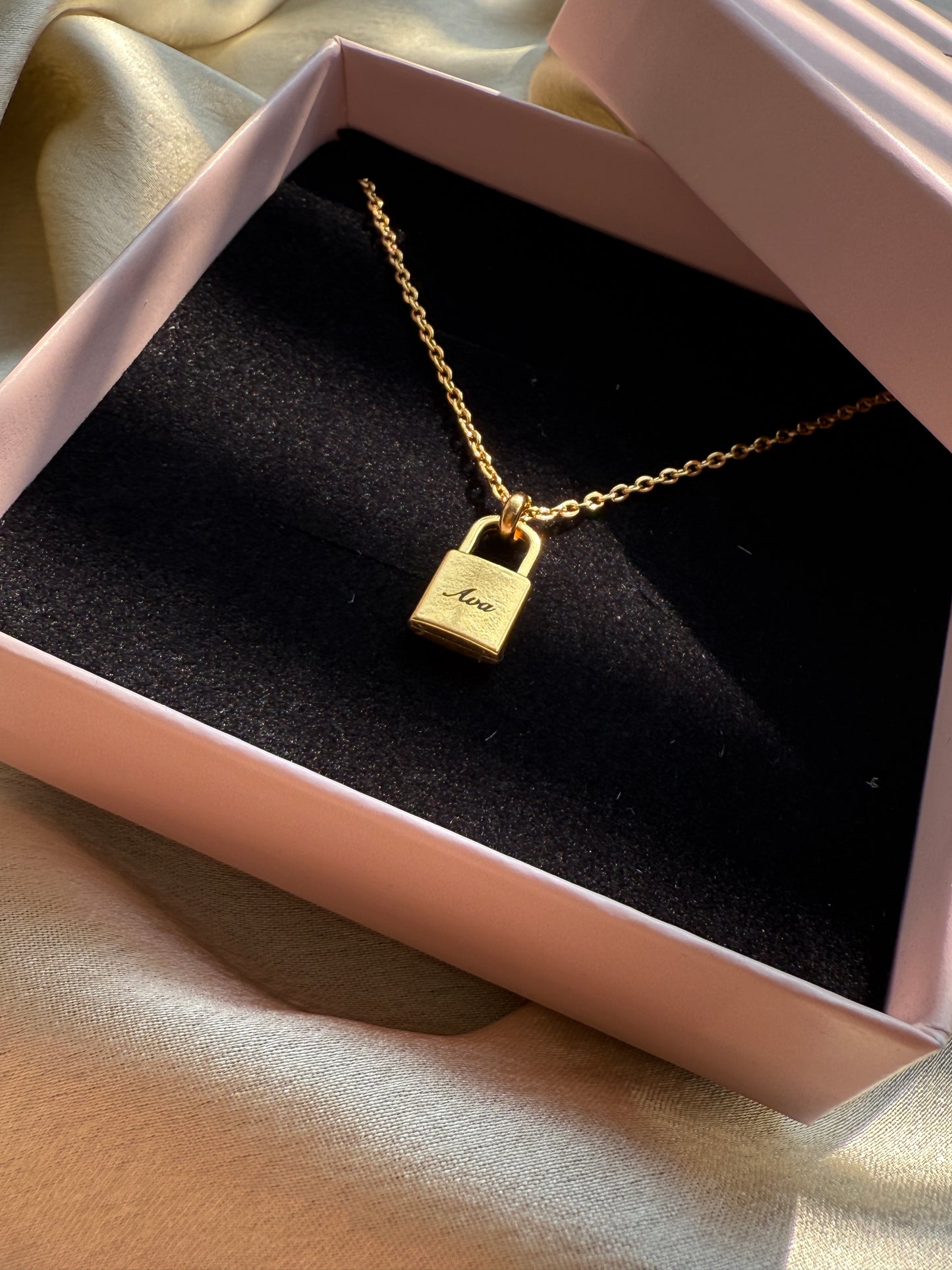 Personalised Lock Necklace