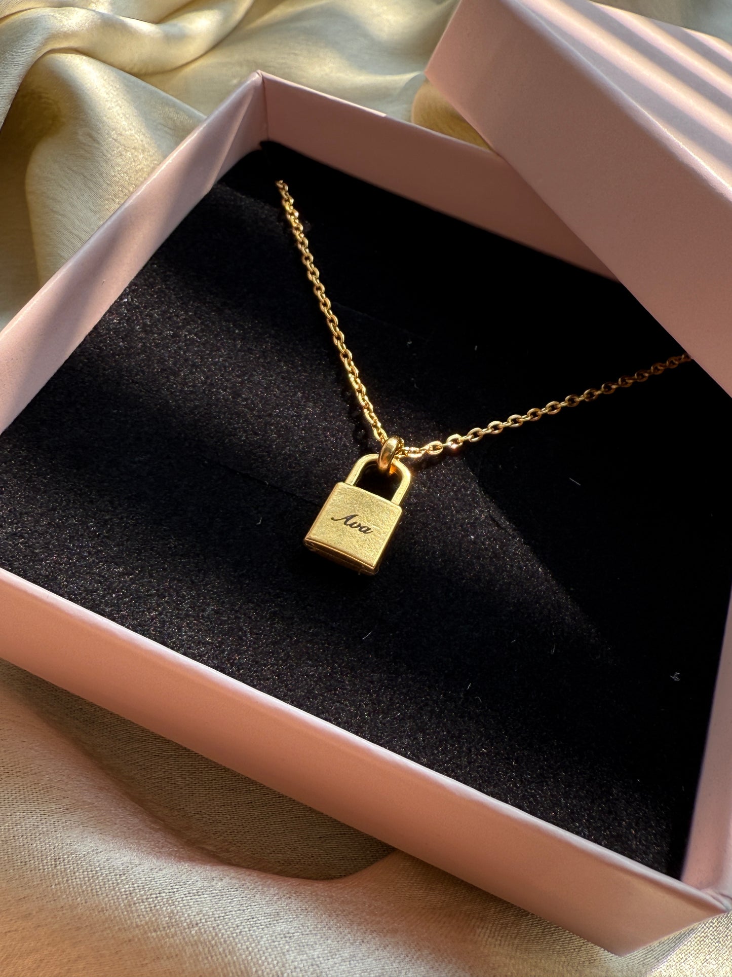 Personalised Lock Necklace