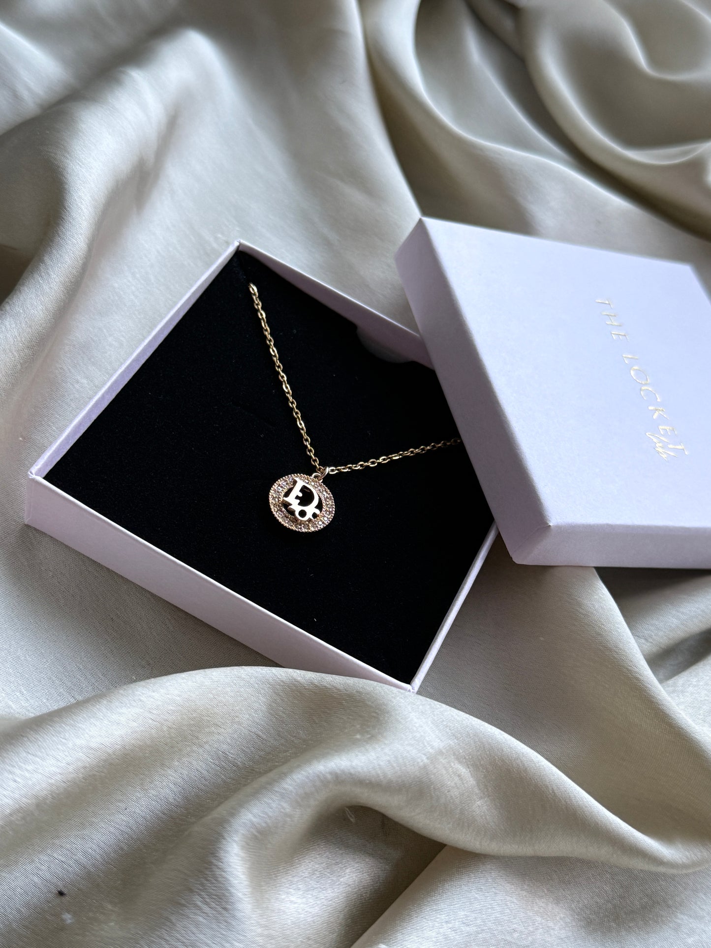 Authentic Reworked Necklace - Logo Cicle