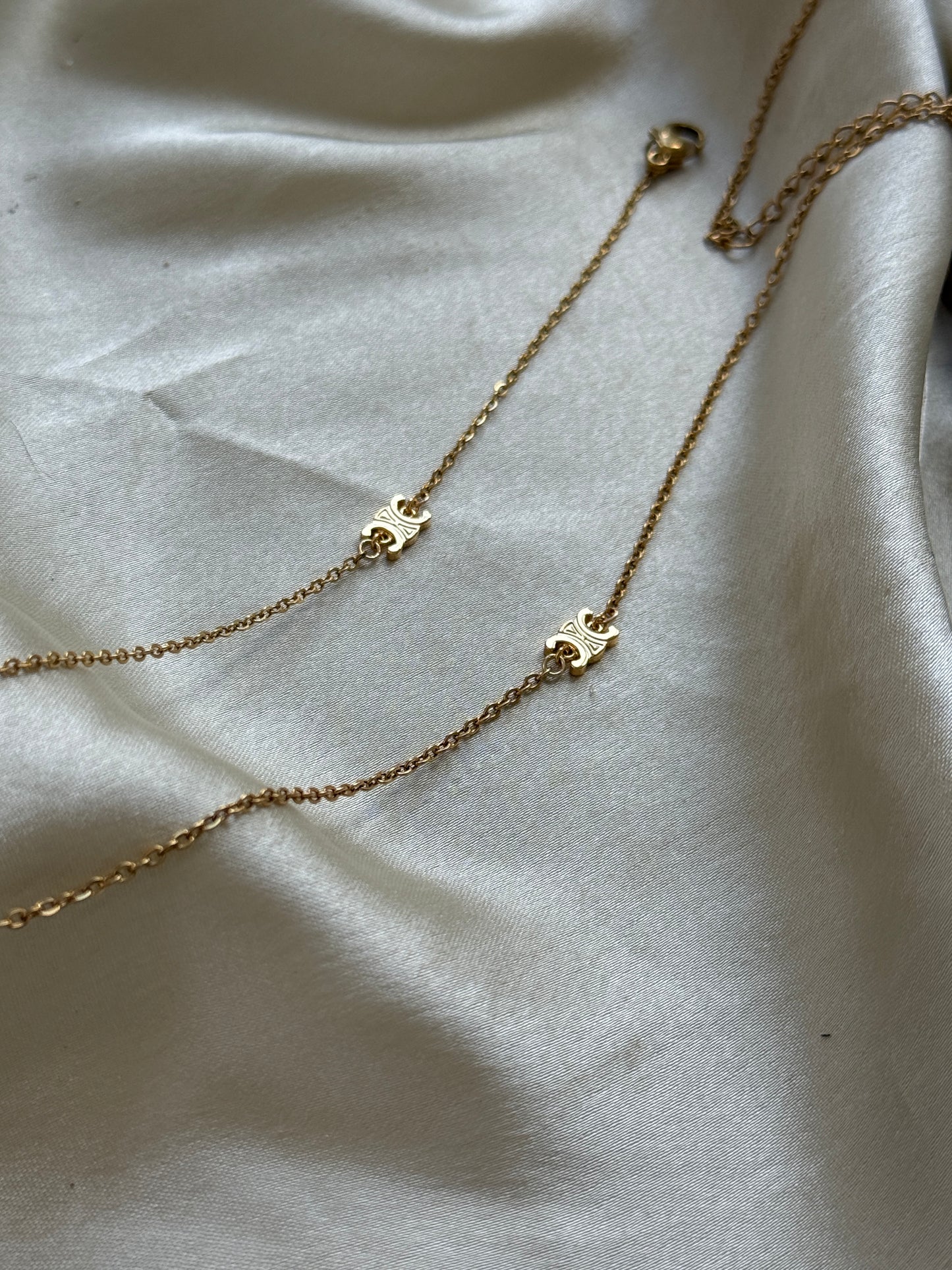 Authentic Reworked Necklace - Mini Triomphe