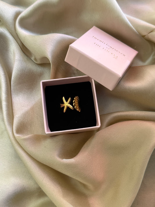 Hattie Waterproof Gold Plated Ring