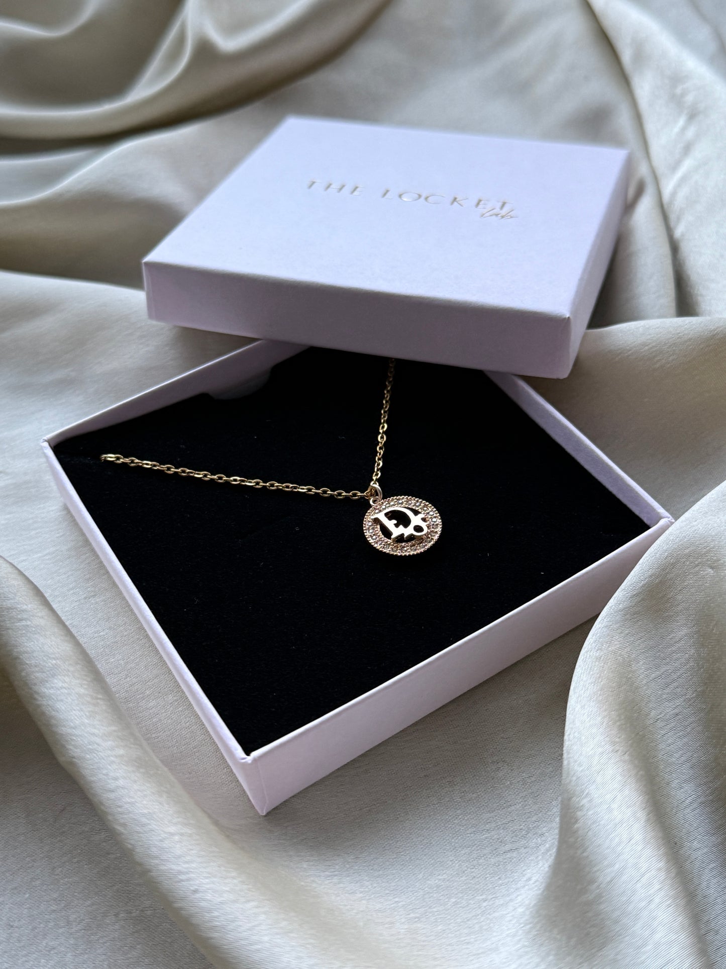 Authentic Reworked Necklace - Logo Cicle