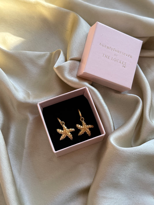 Bea Waterproof Gold Plated Earrings