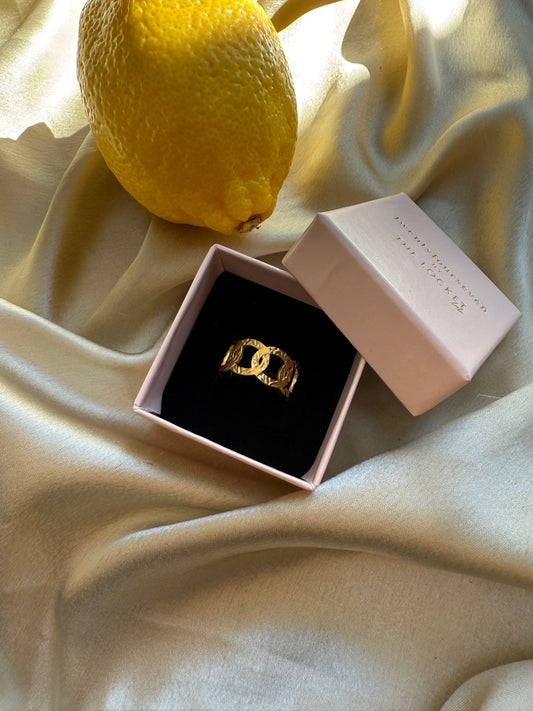 Molly Waterproof Gold Plated Ring