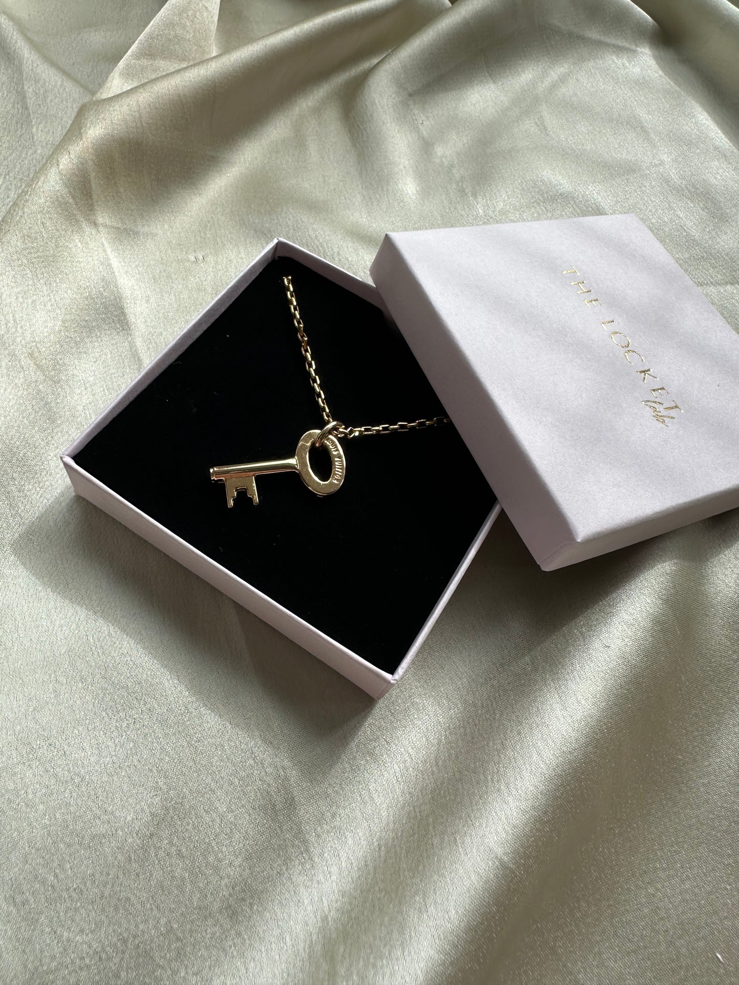 Authentic Reworked Necklace - Gold Key