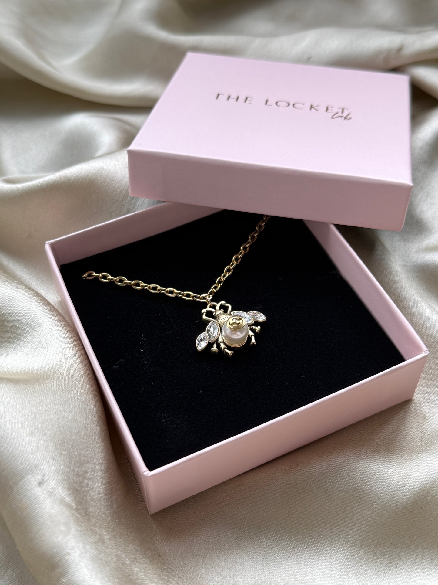 Authentic Reworked Necklace -Branded Bee