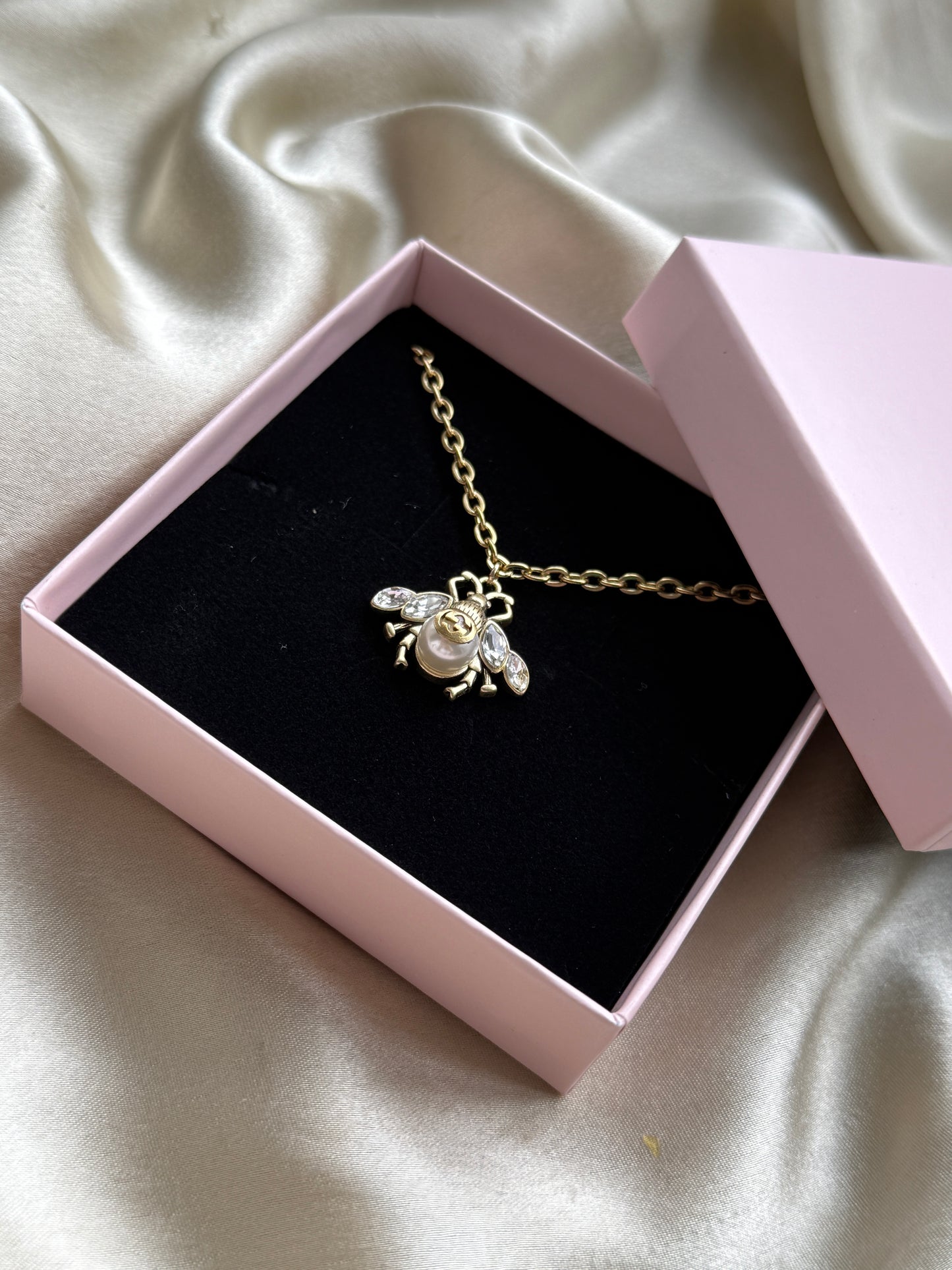 Authentic Reworked Necklace -Branded Bee