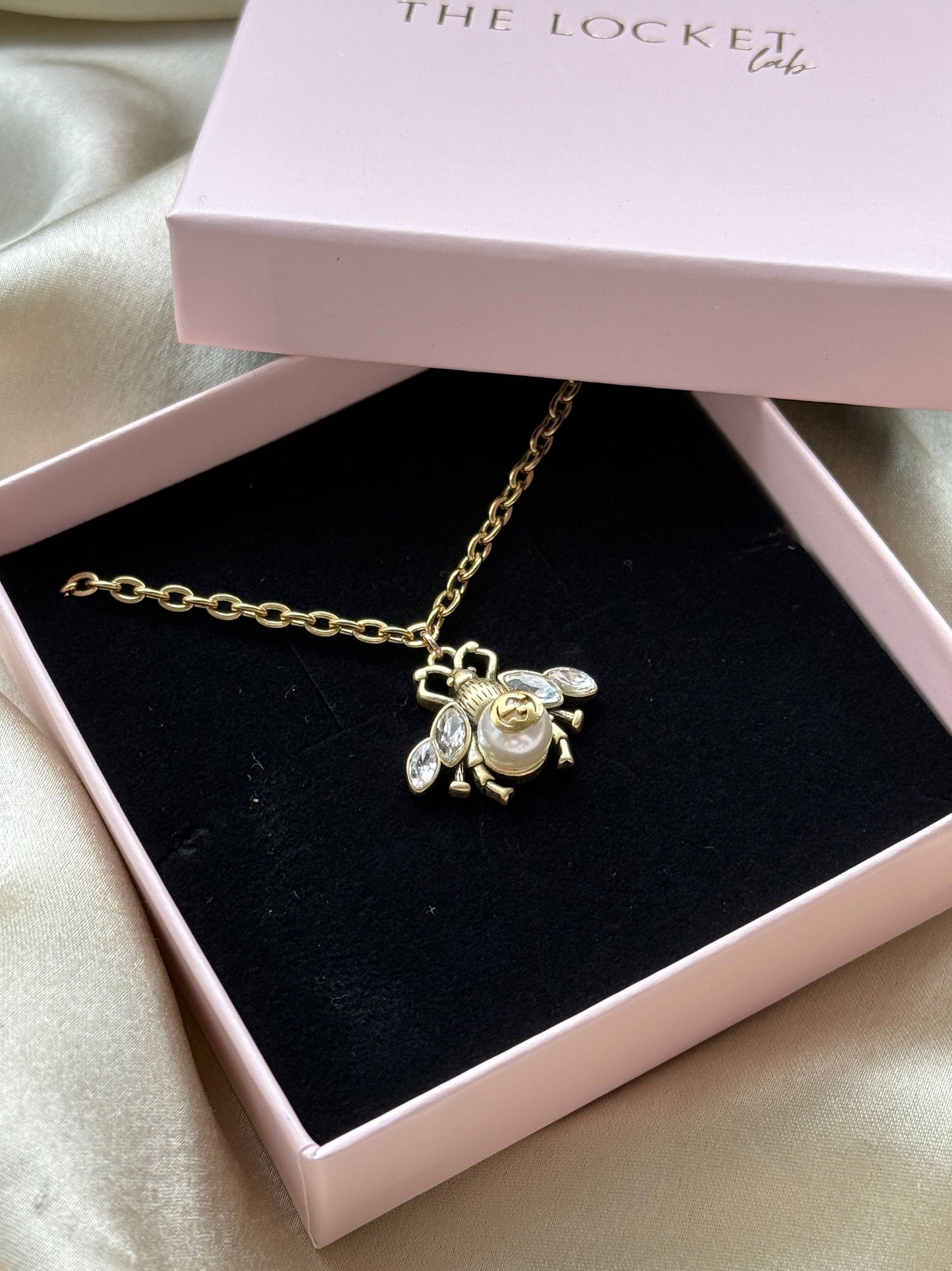 Authentic Reworked Necklace -Branded Bee