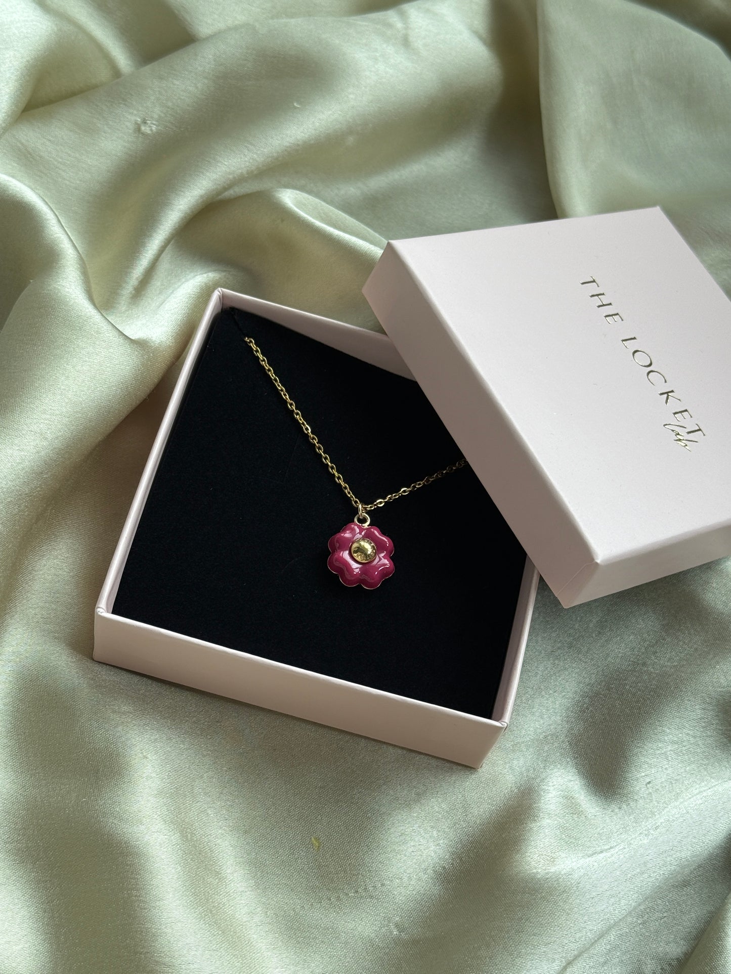 Authentic Reworked Necklace -Flower