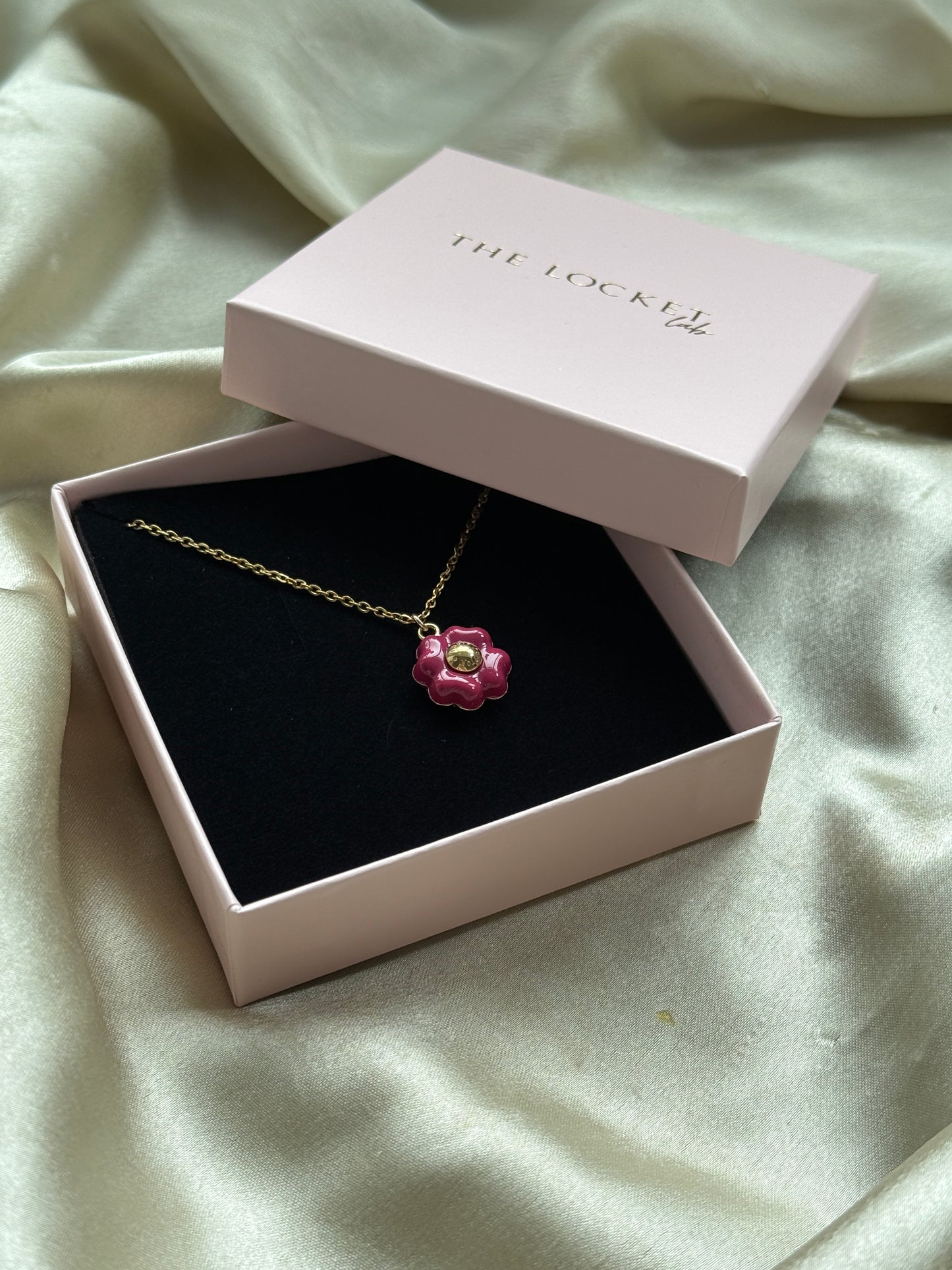Authentic Reworked Necklace -Flower