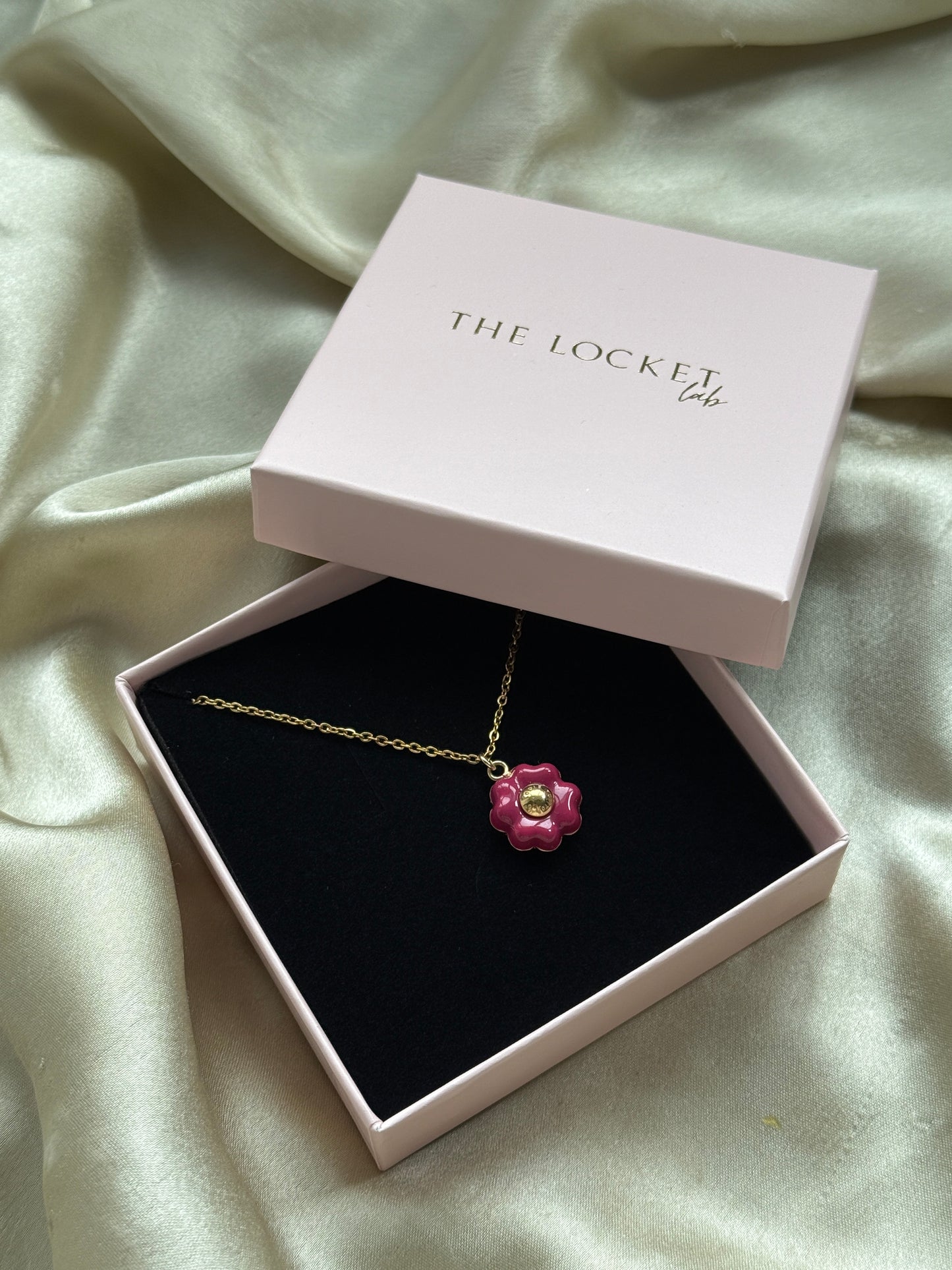 Authentic Reworked Necklace -Flower