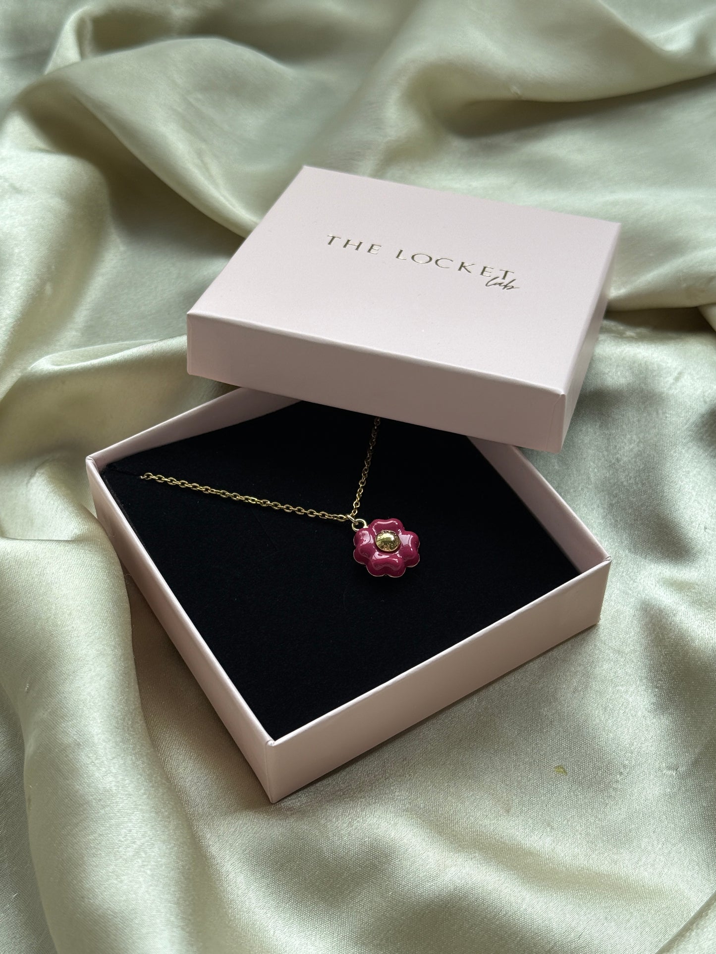 Authentic Reworked Necklace -Flower