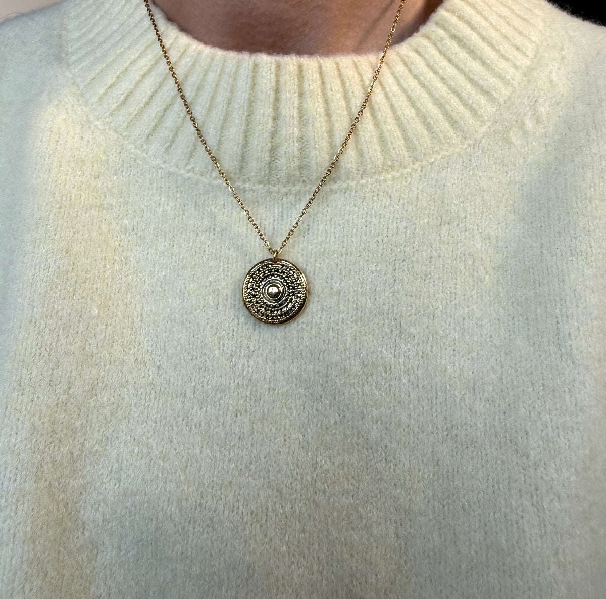 Authentic Reworked Coin Necklace