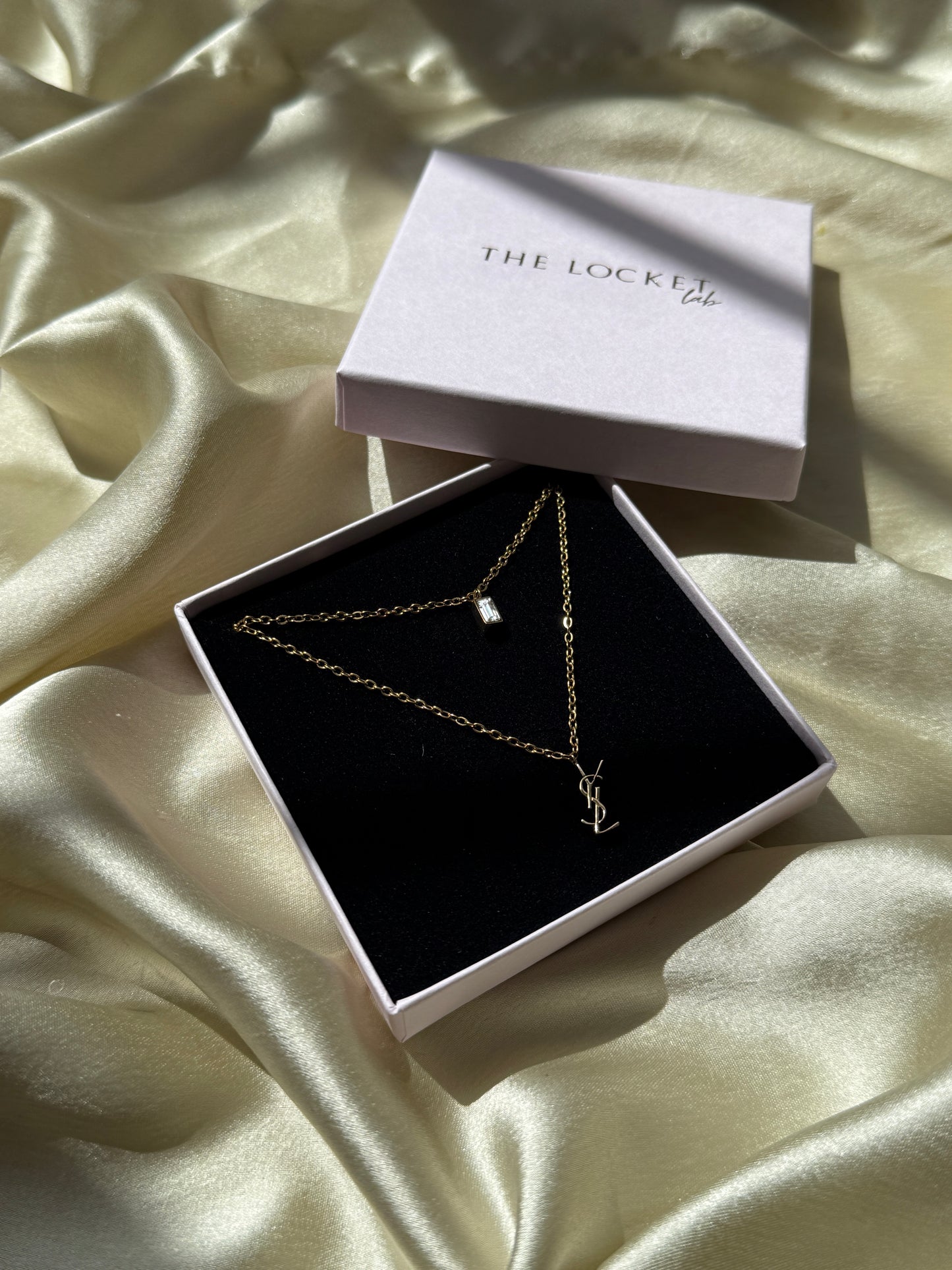 Authentic Reworked Necklace - Mini Pendant Double Chain