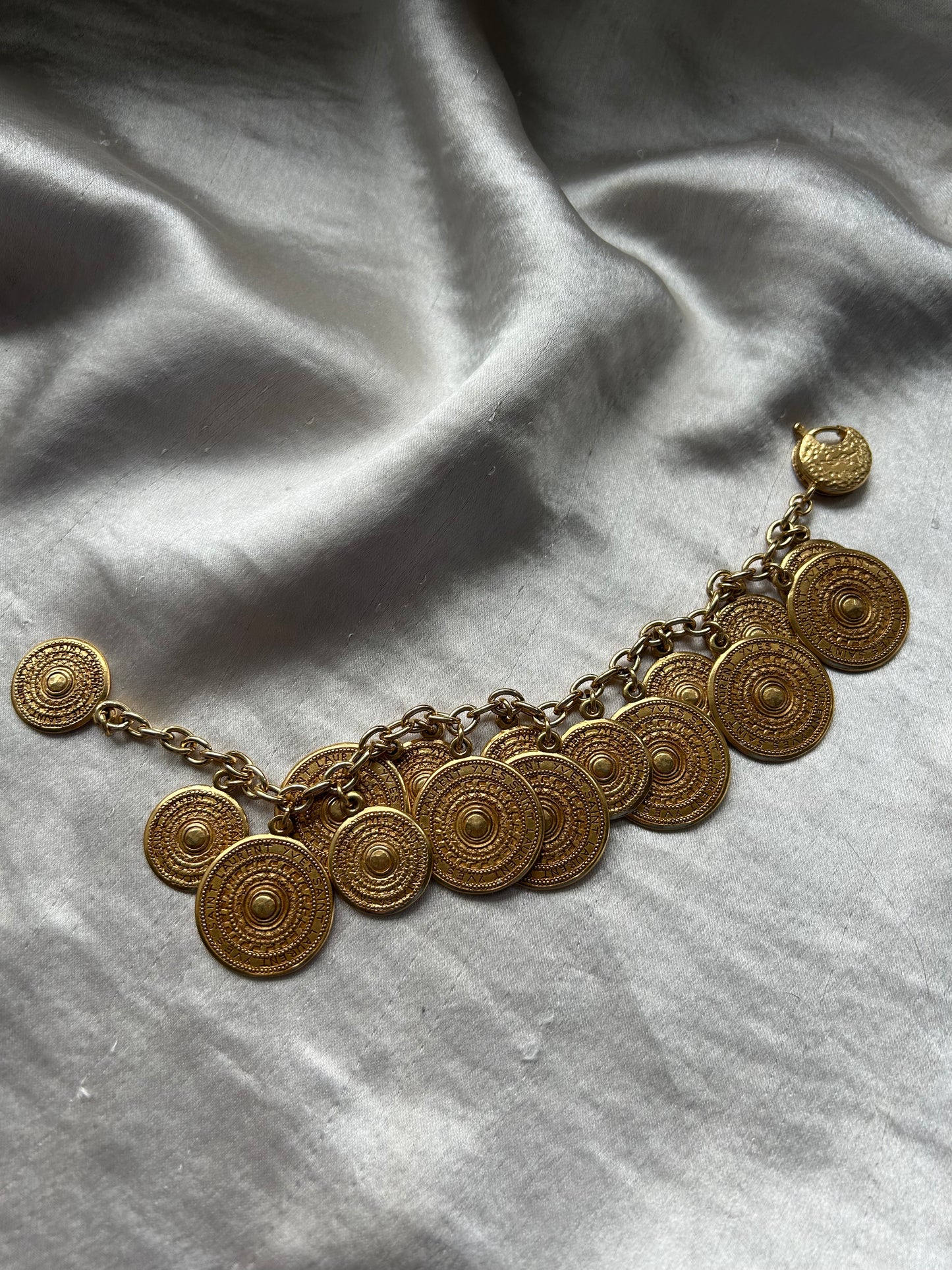 Authentic Reworked Coin Necklace - Medium Pendant