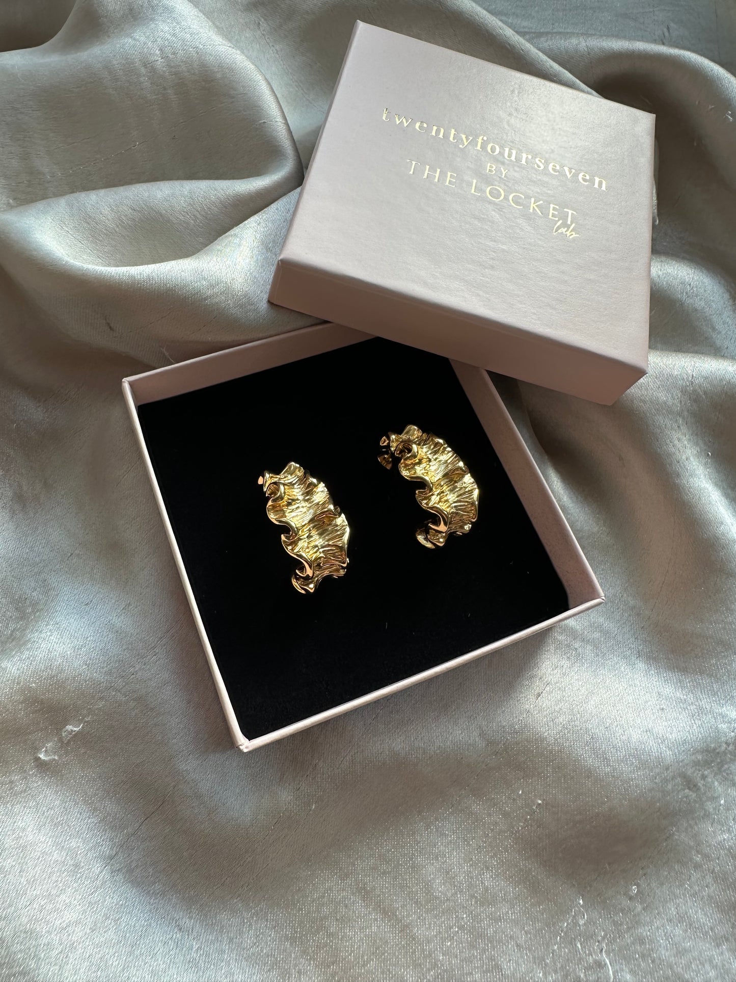 Bella Waterproof Gold Plated Earrings