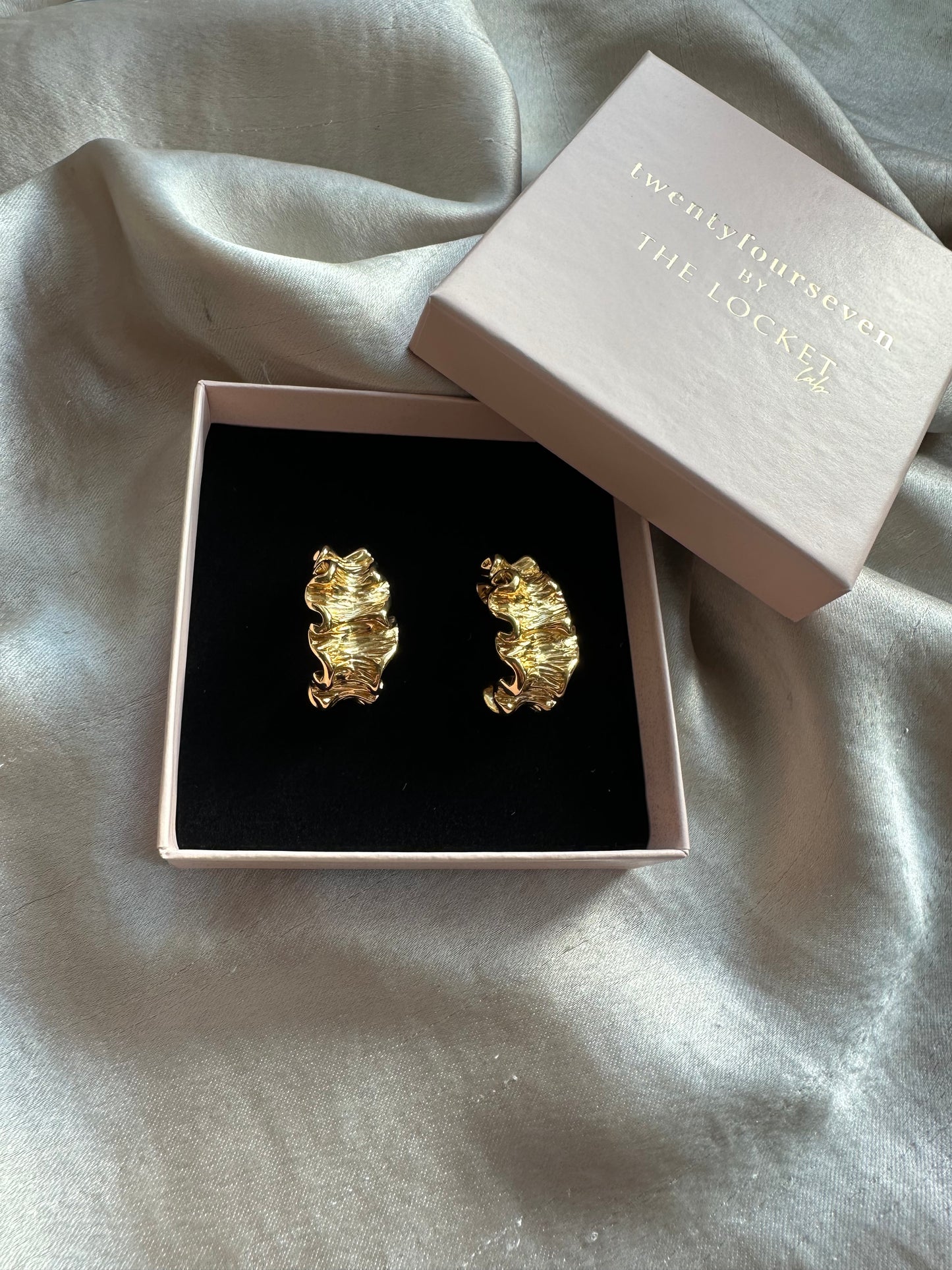 Bella Waterproof Gold Plated Earrings