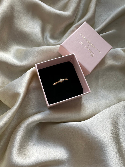 Lucie Waterproof Gold Plated Ring