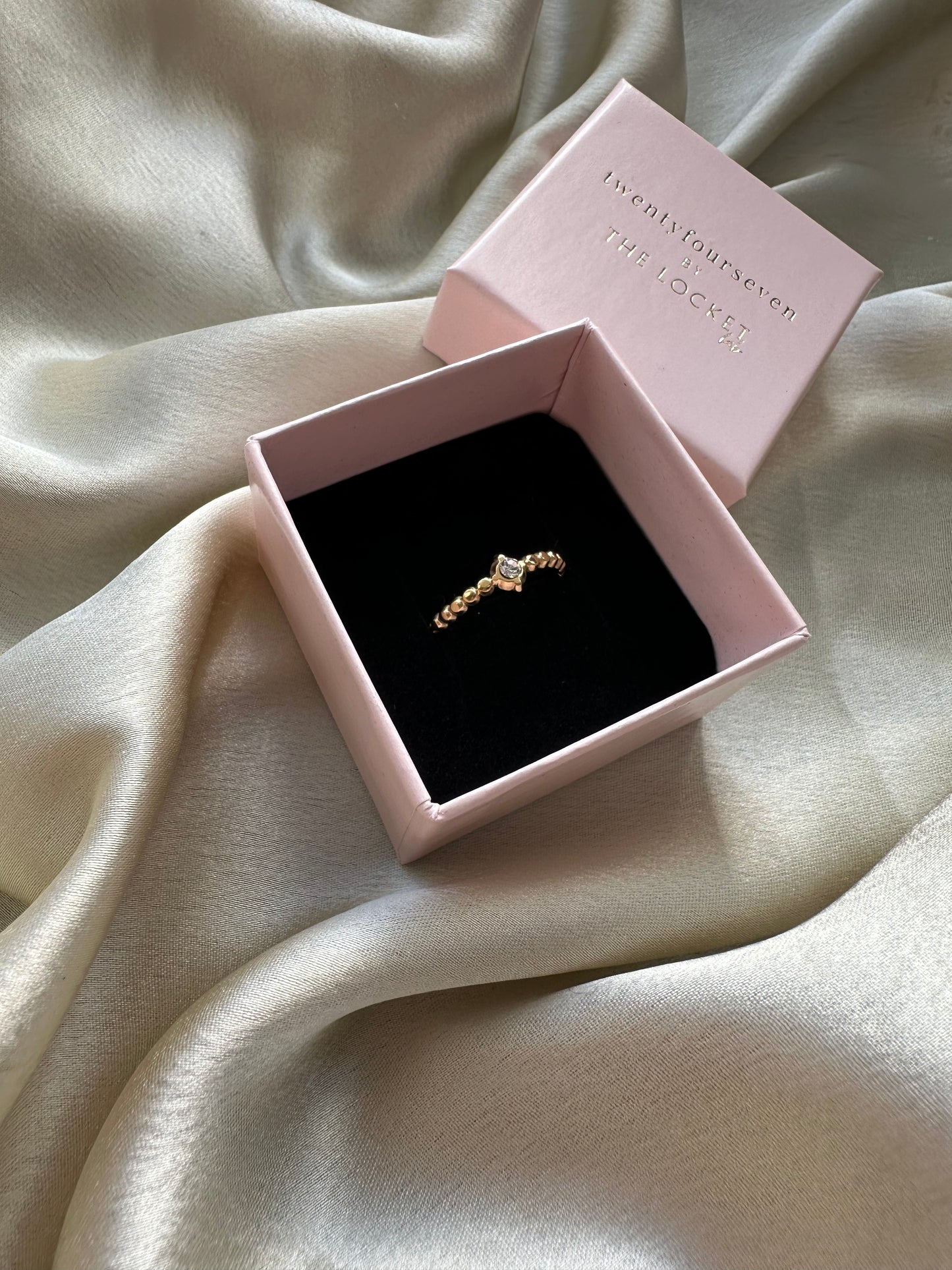 Lucie Waterproof Gold Plated Ring