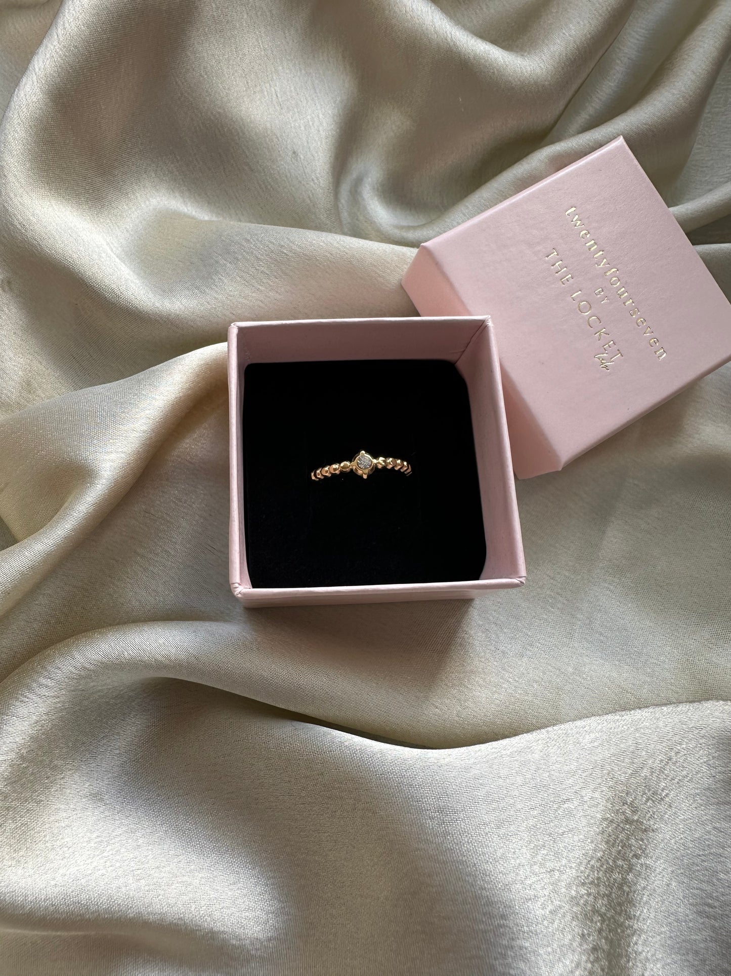 Lucie Waterproof Gold Plated Ring