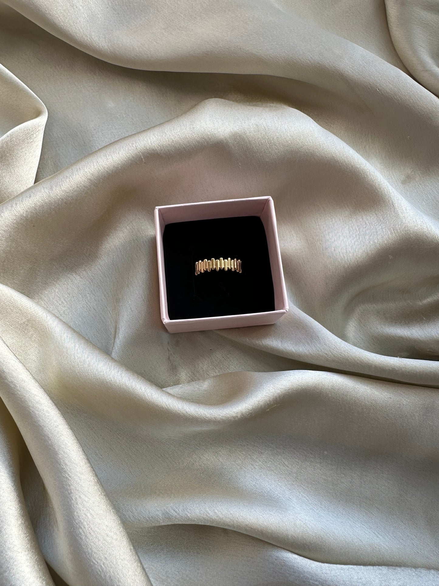 Nellie Waterproof Gold Plated Ring