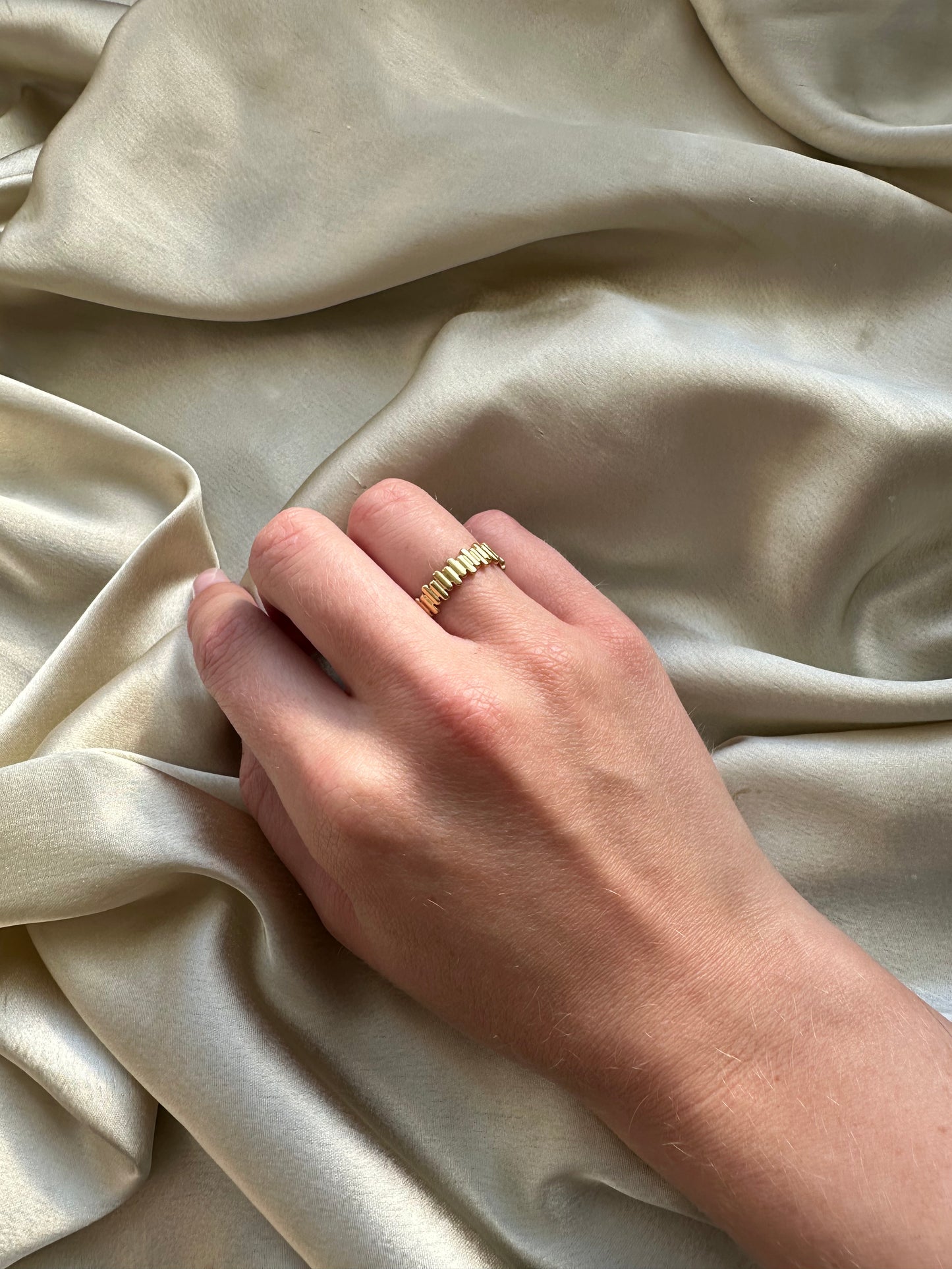 Nellie Waterproof Gold Plated Ring