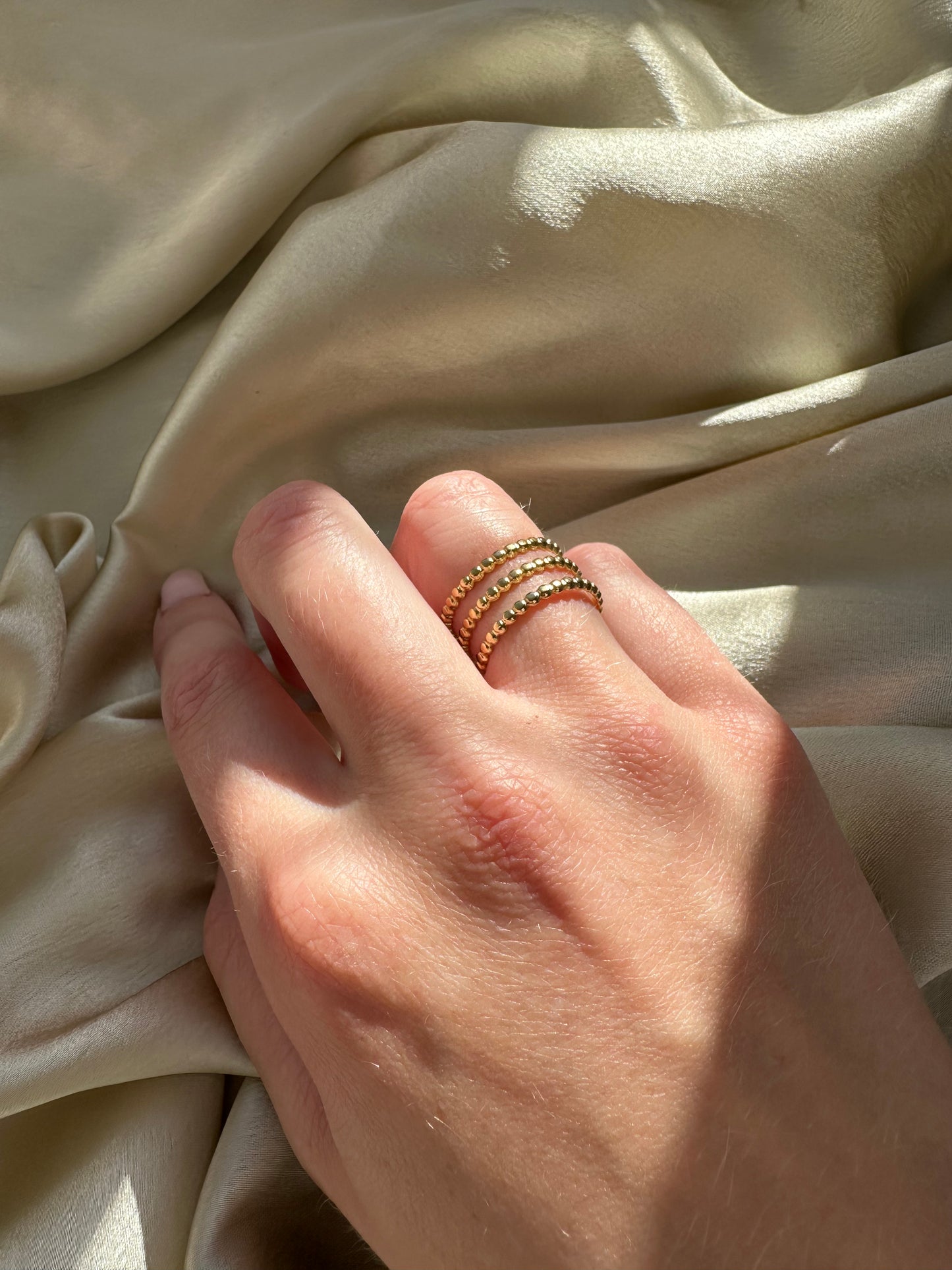 Harper Waterproof Gold Plated Ring