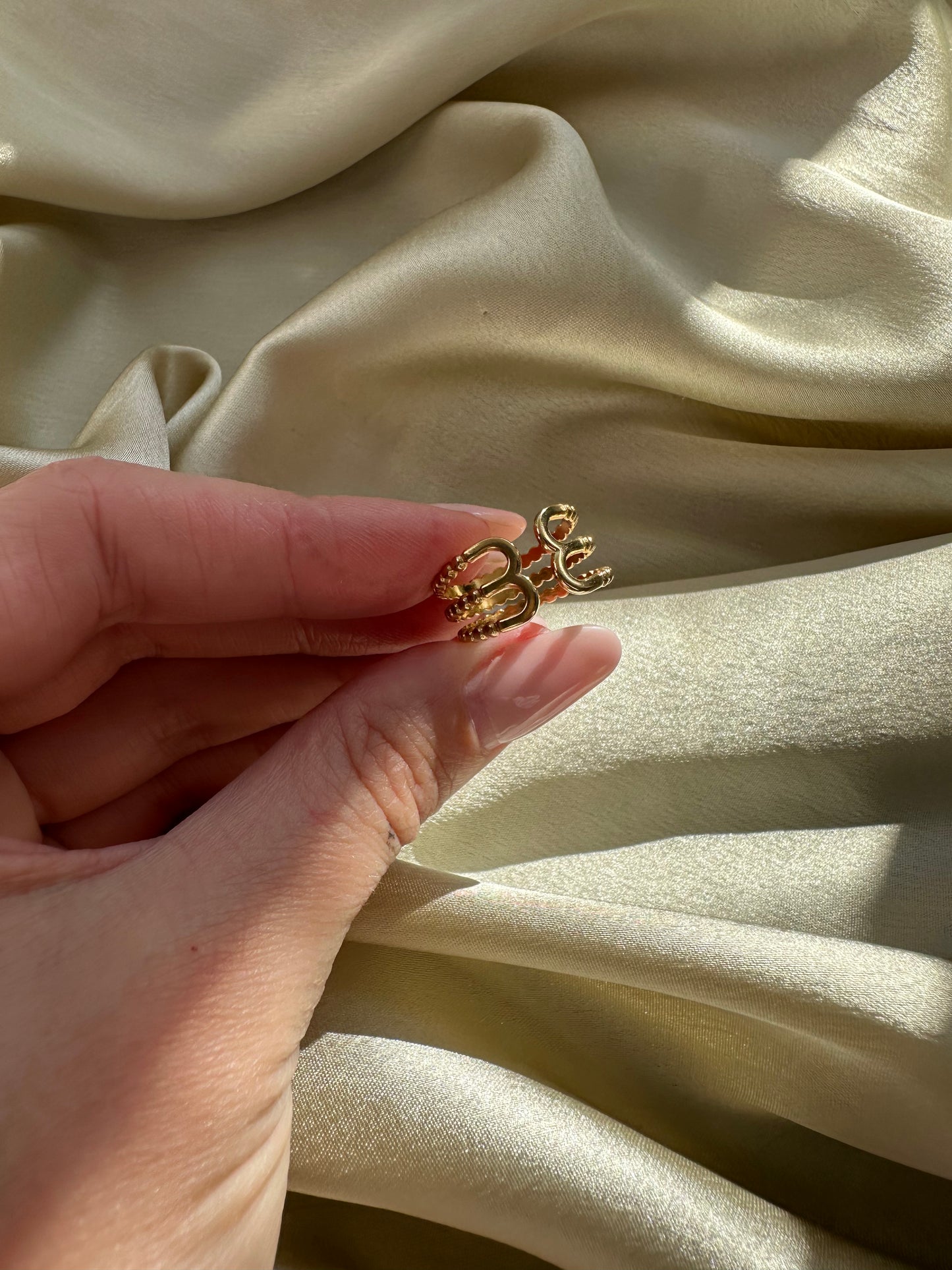 Harper Waterproof Gold Plated Ring