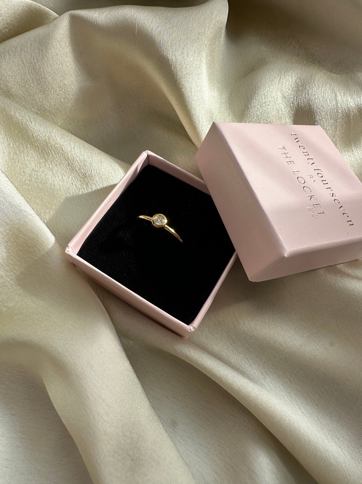 Etta Waterproof Gold Plated Ring