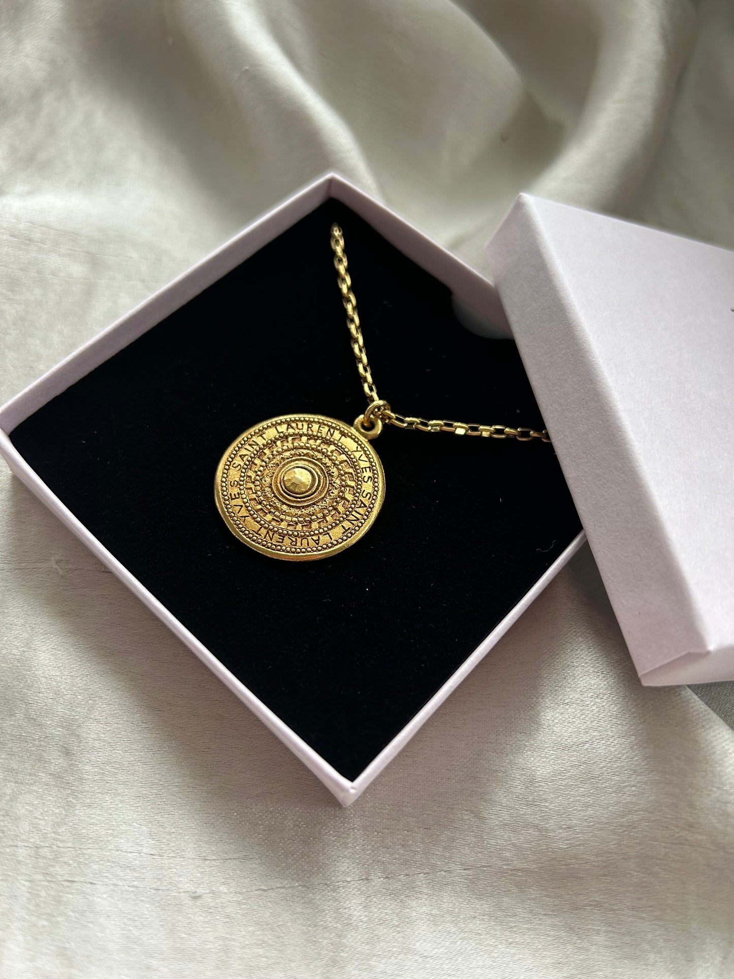 Authentic Reworked Coin Necklace - Medium Pendant