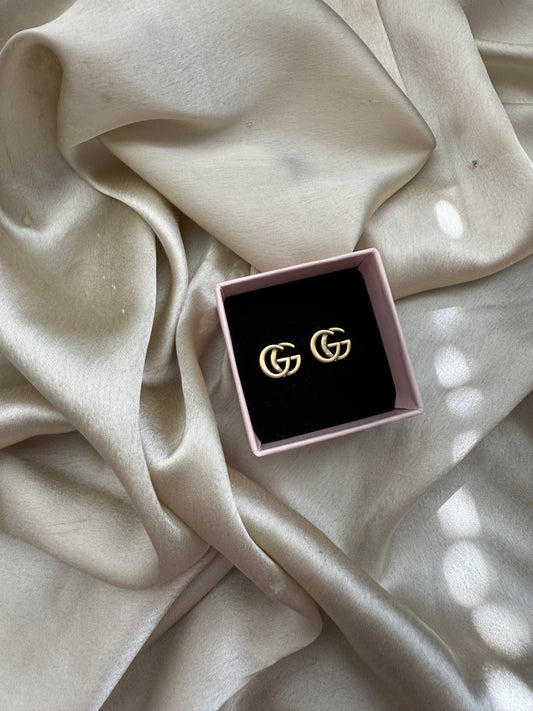 Authentic Reworked Necklace - GG Earrings