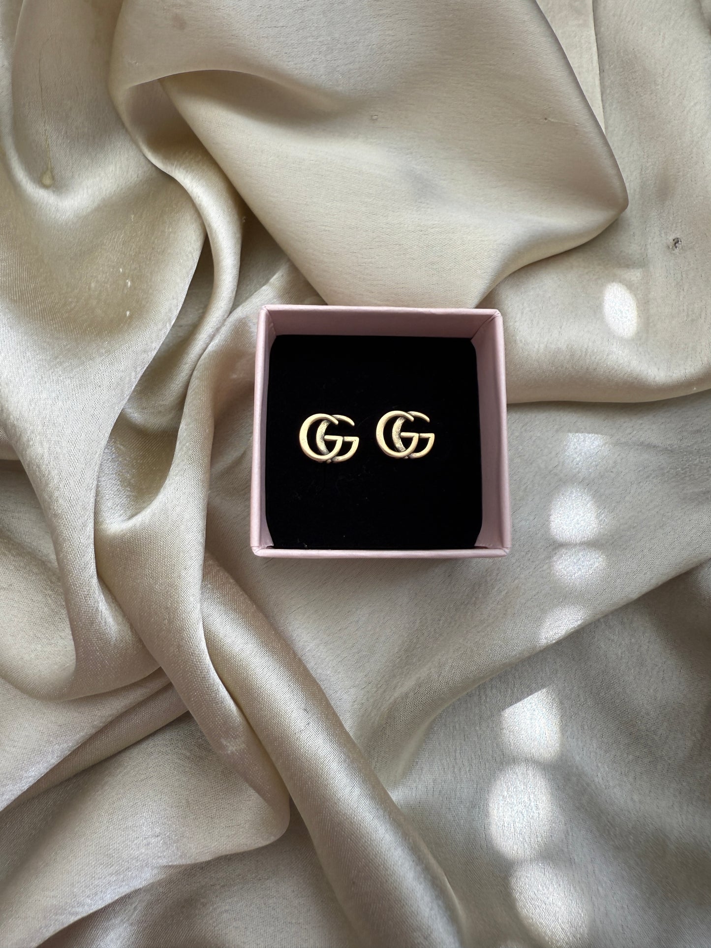 Authentic Reworked Necklace - GG Earrings