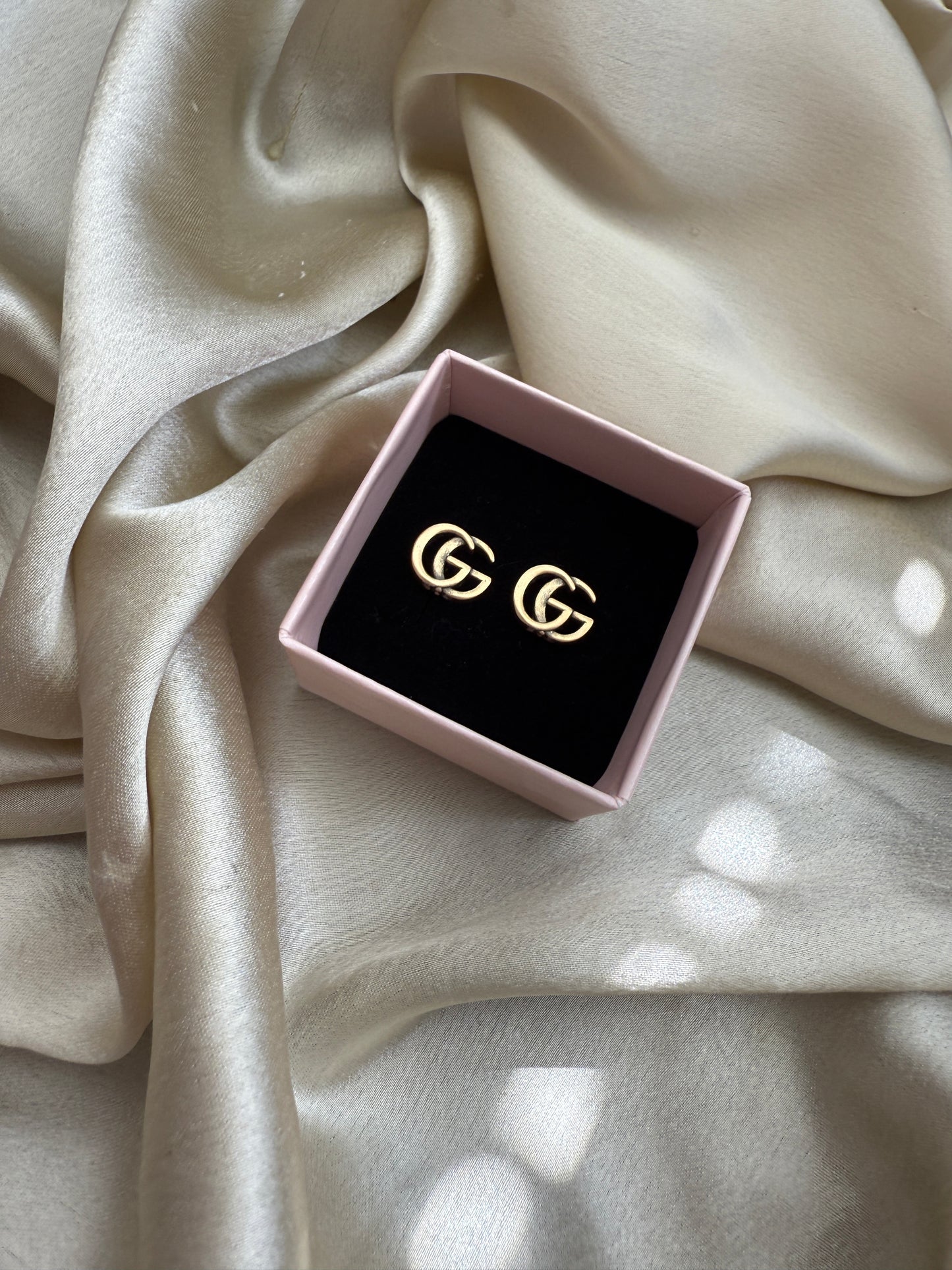 Authentic Reworked Necklace - GG Earrings