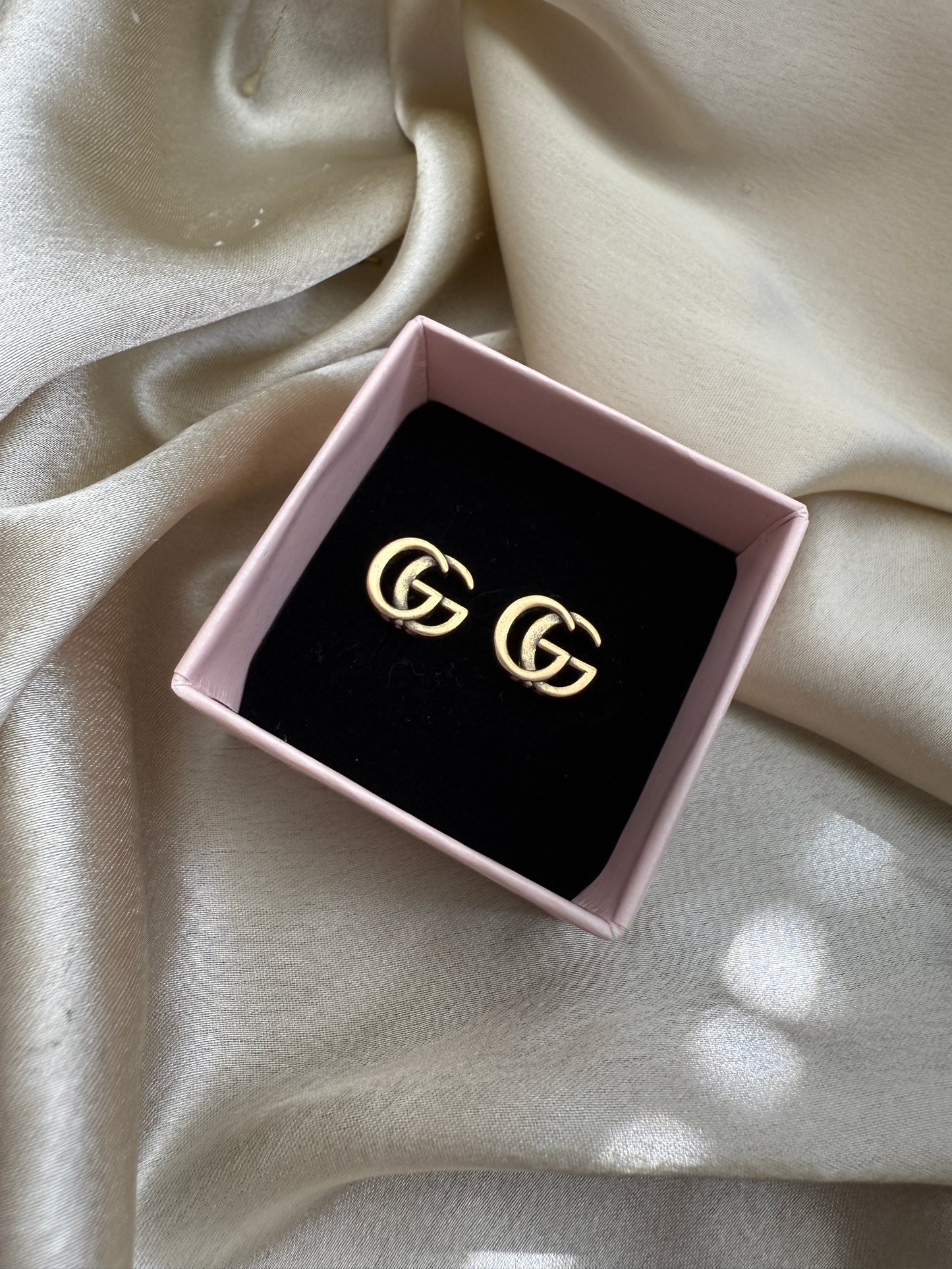 Authentic Reworked Necklace - GG Earrings