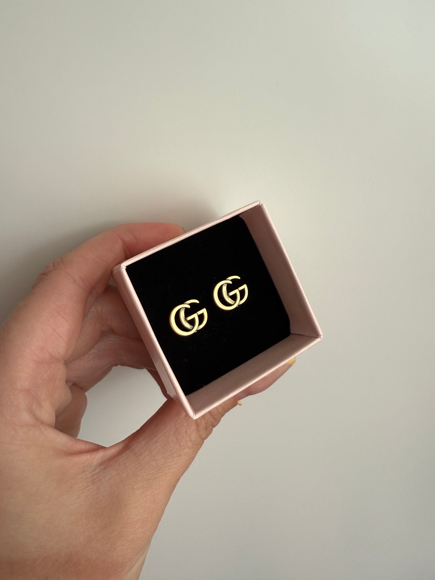 Authentic Reworked Necklace - GG Earrings