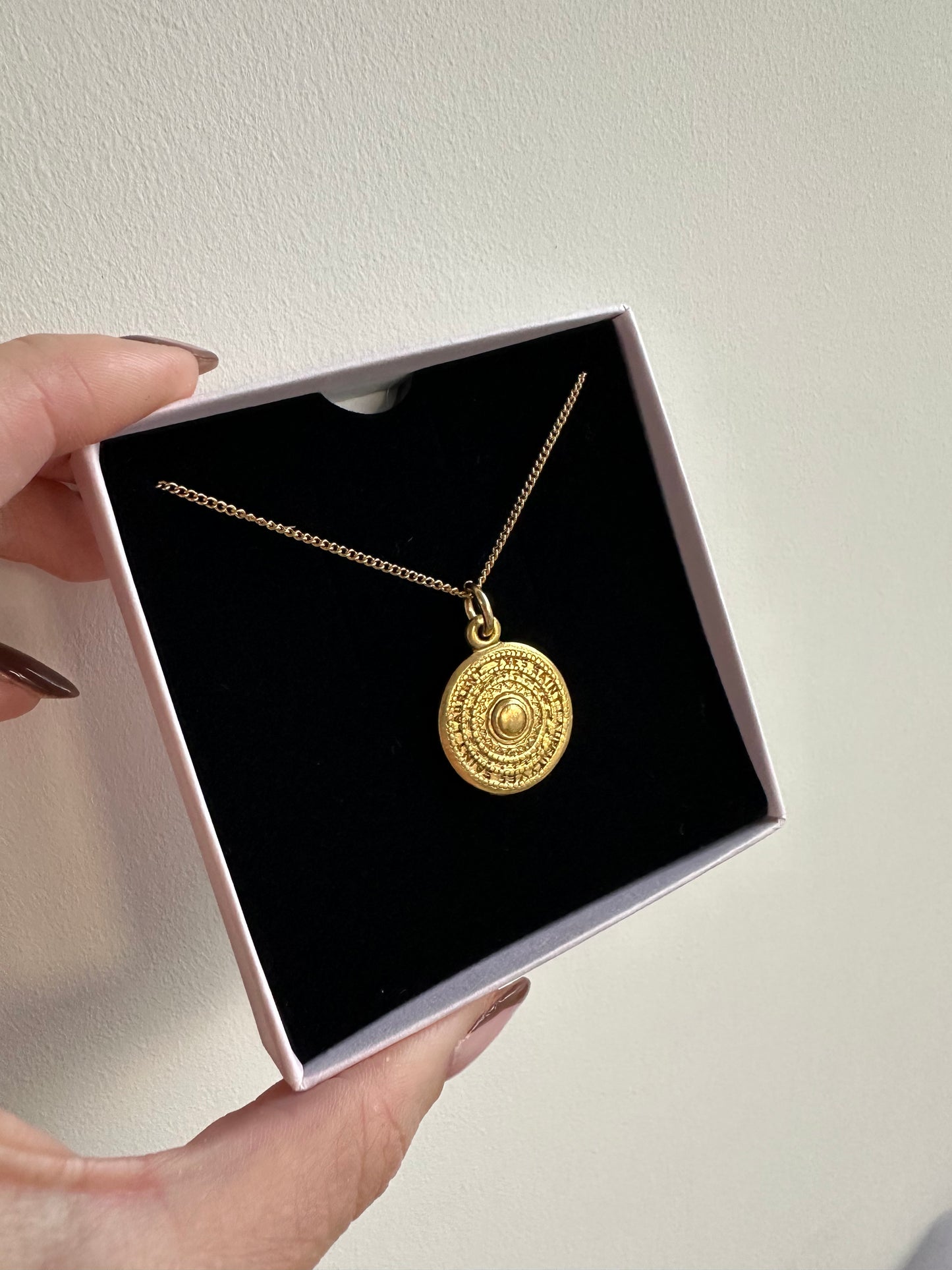 Authentic Reworked Coin Necklace - Small Pendant 1