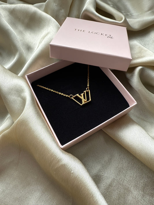 Authentic Reworked Large Logo Necklace